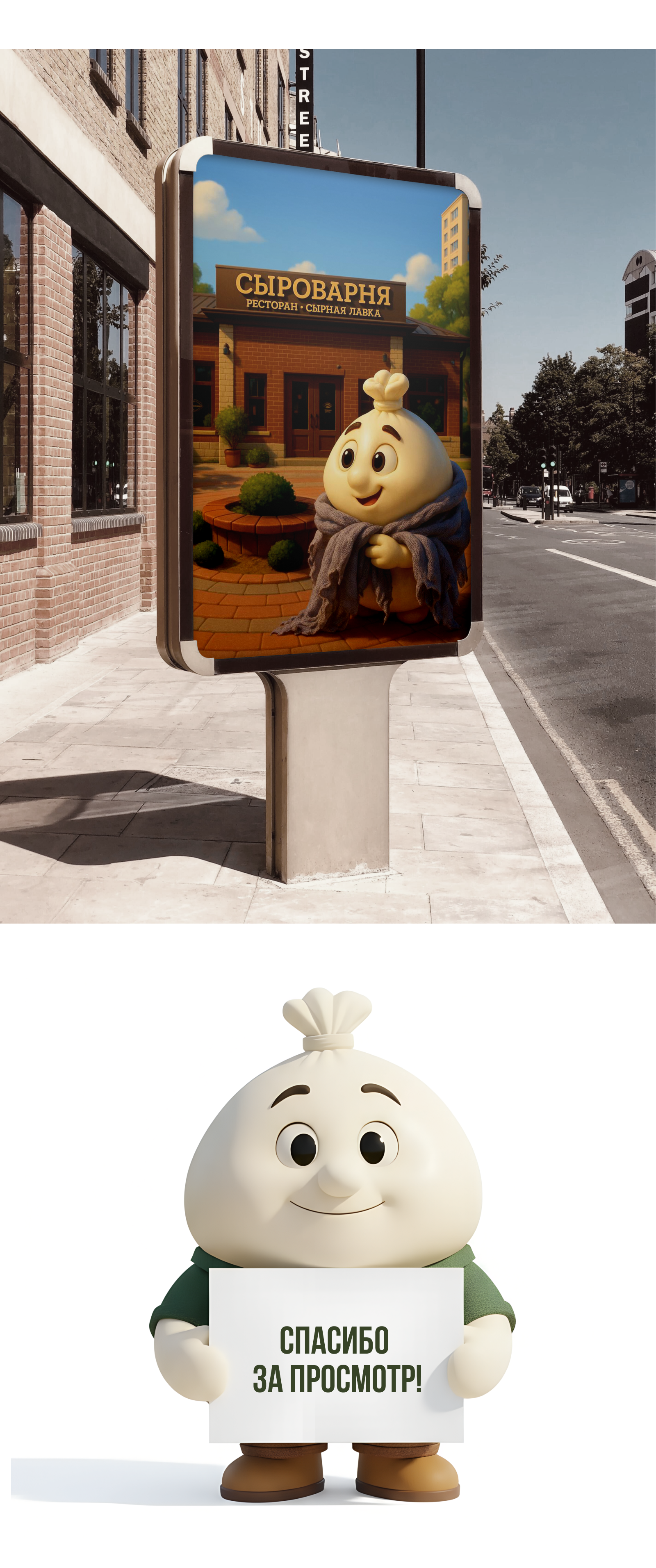 Маскот для сырного ресторана — Изображение №2 — Брендинг, Иллюстрация на Dprofile