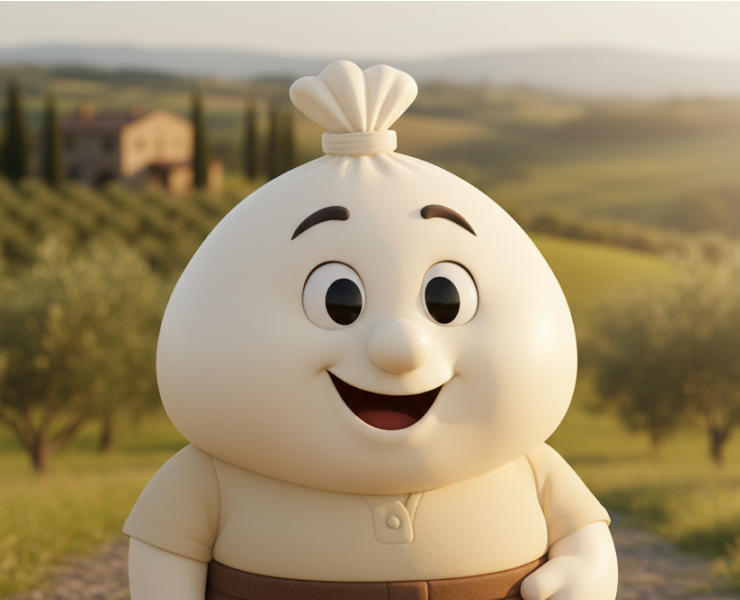 Маскот для сырного ресторана — Брендинг, Иллюстрация на Dprofile