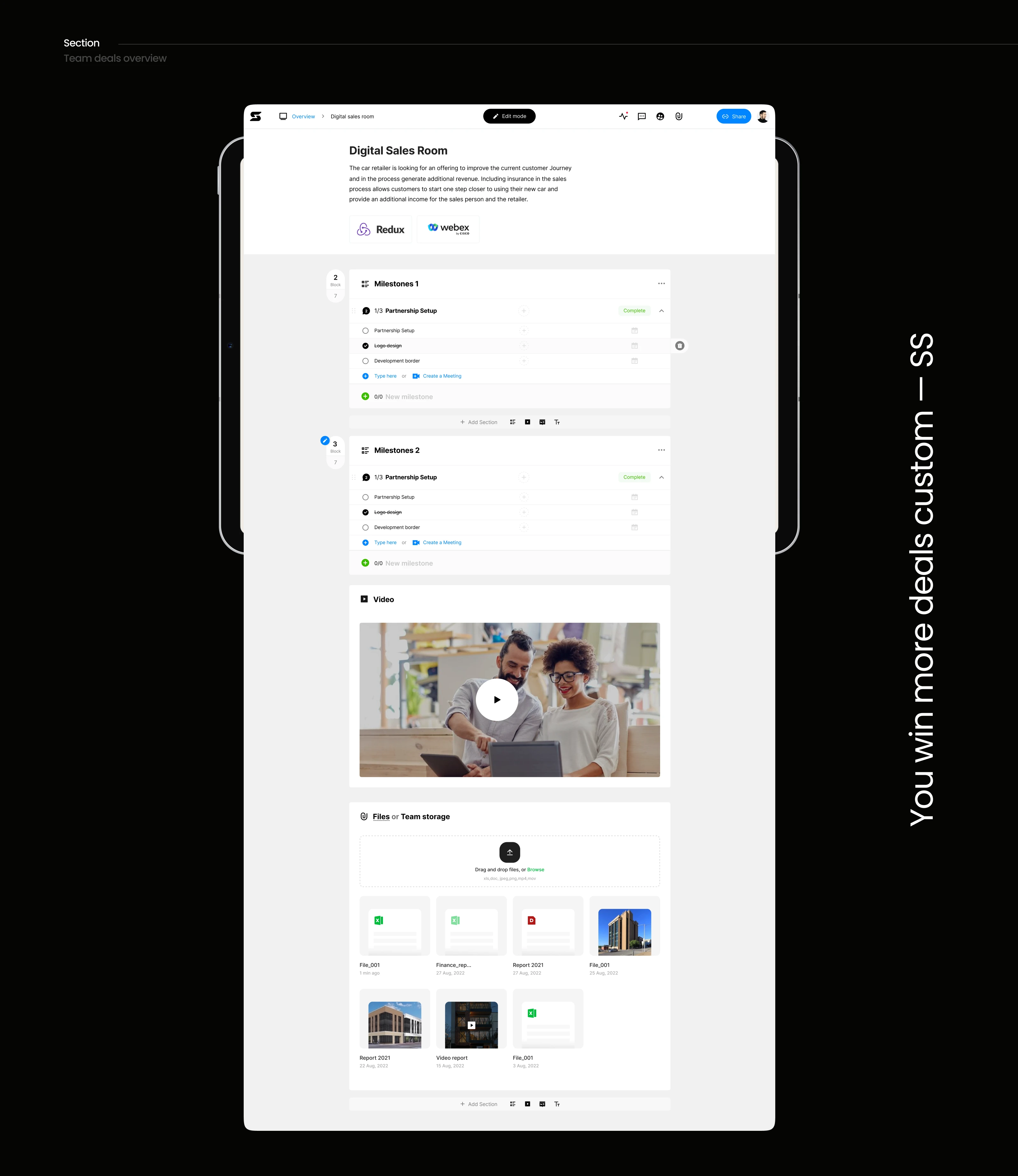 Stageset web app — Изображение №5 — Интерфейсы на Dprofile