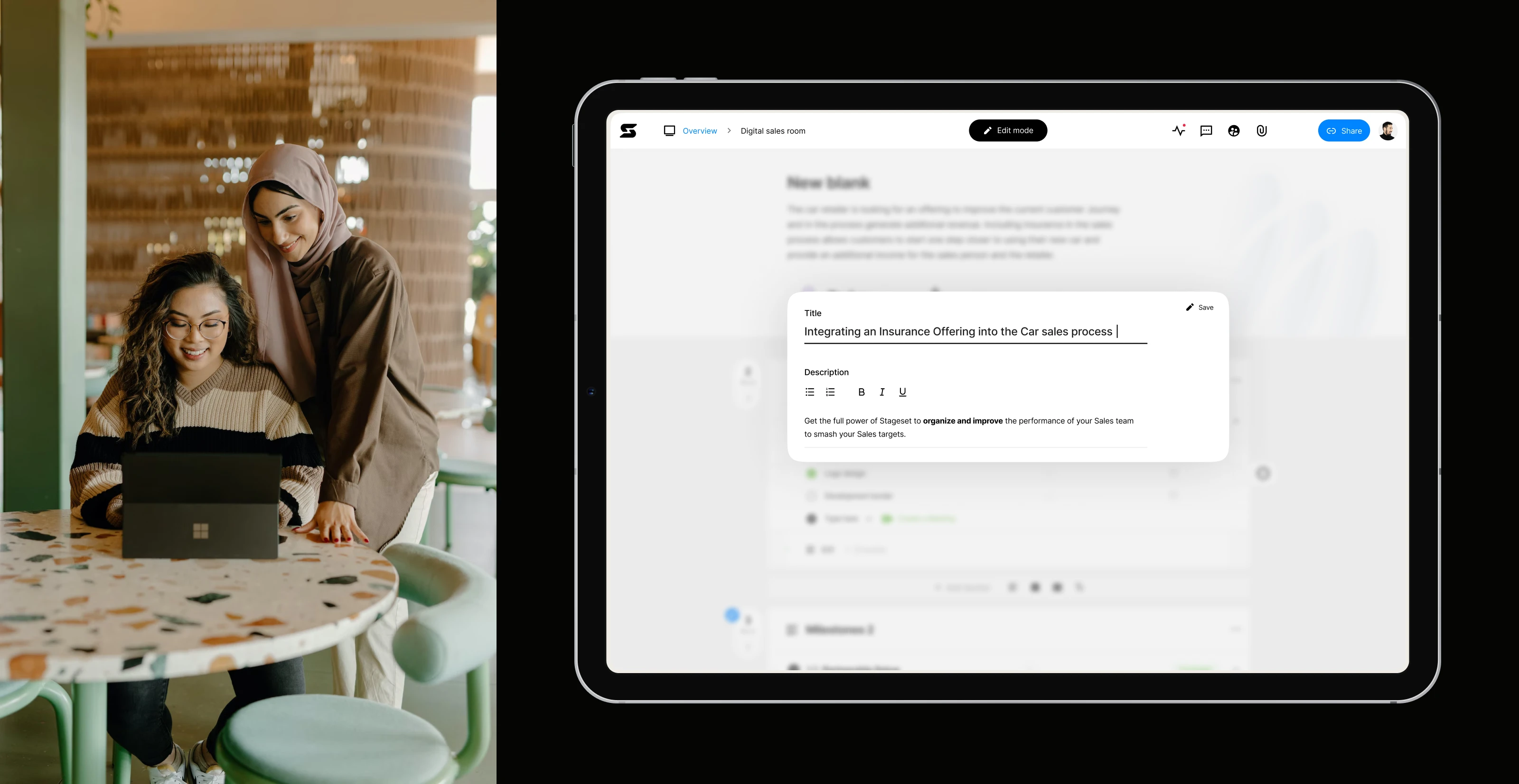 Stageset web app — Изображение №10 — Интерфейсы на Dprofile