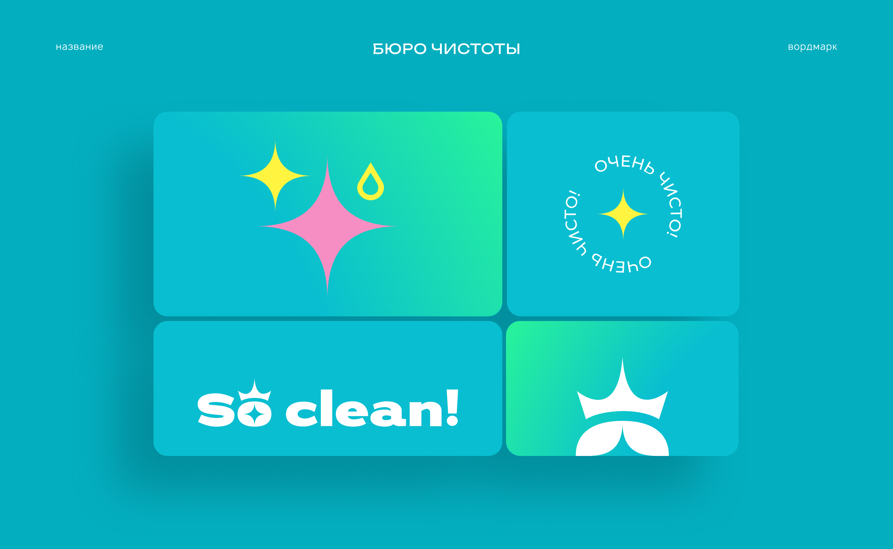 Бюро Чистоты — Изображение №1 — Брендинг на Dprofile