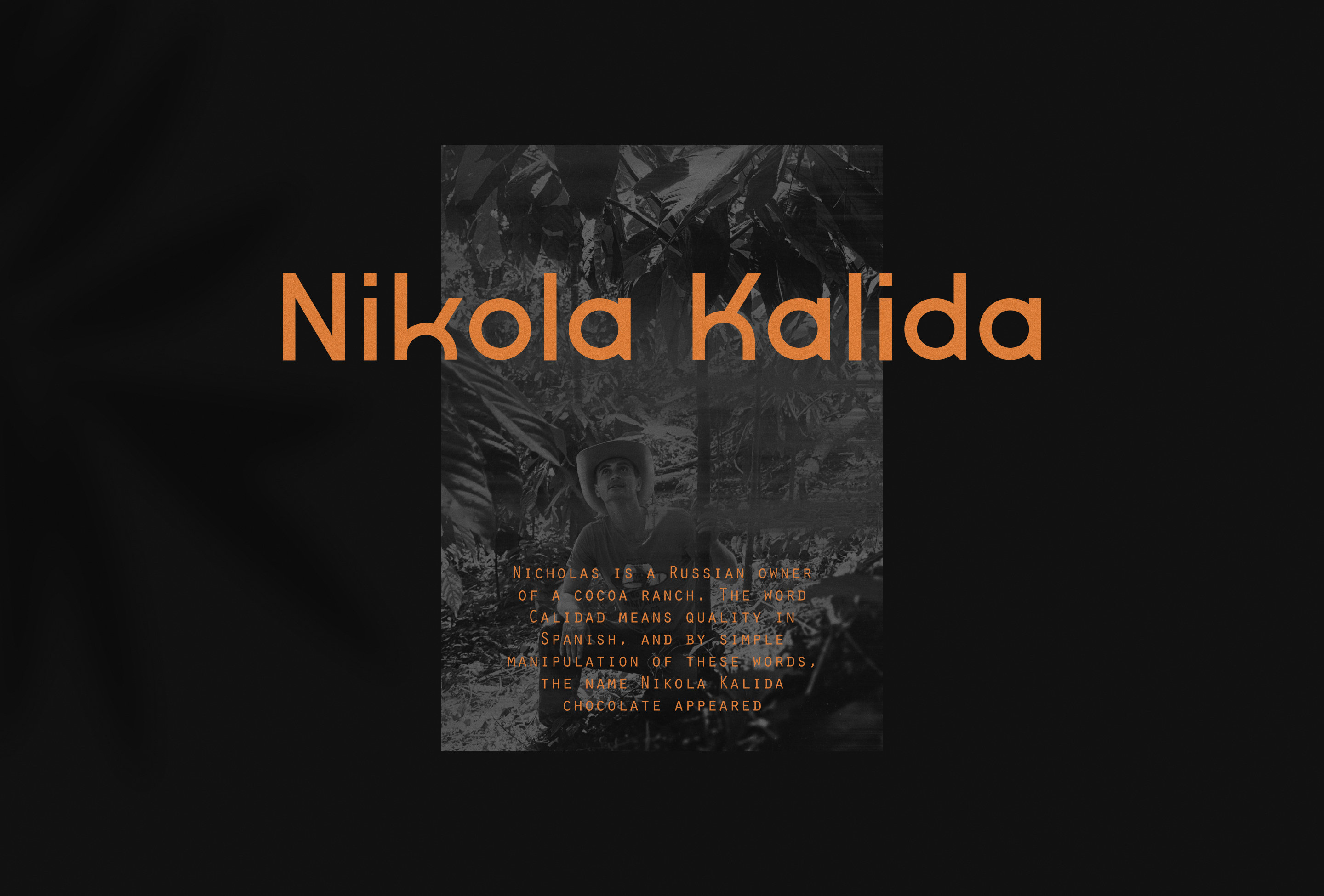 Шоколад Nikola Kalida — Изображение №4 — Брендинг на Dprofile