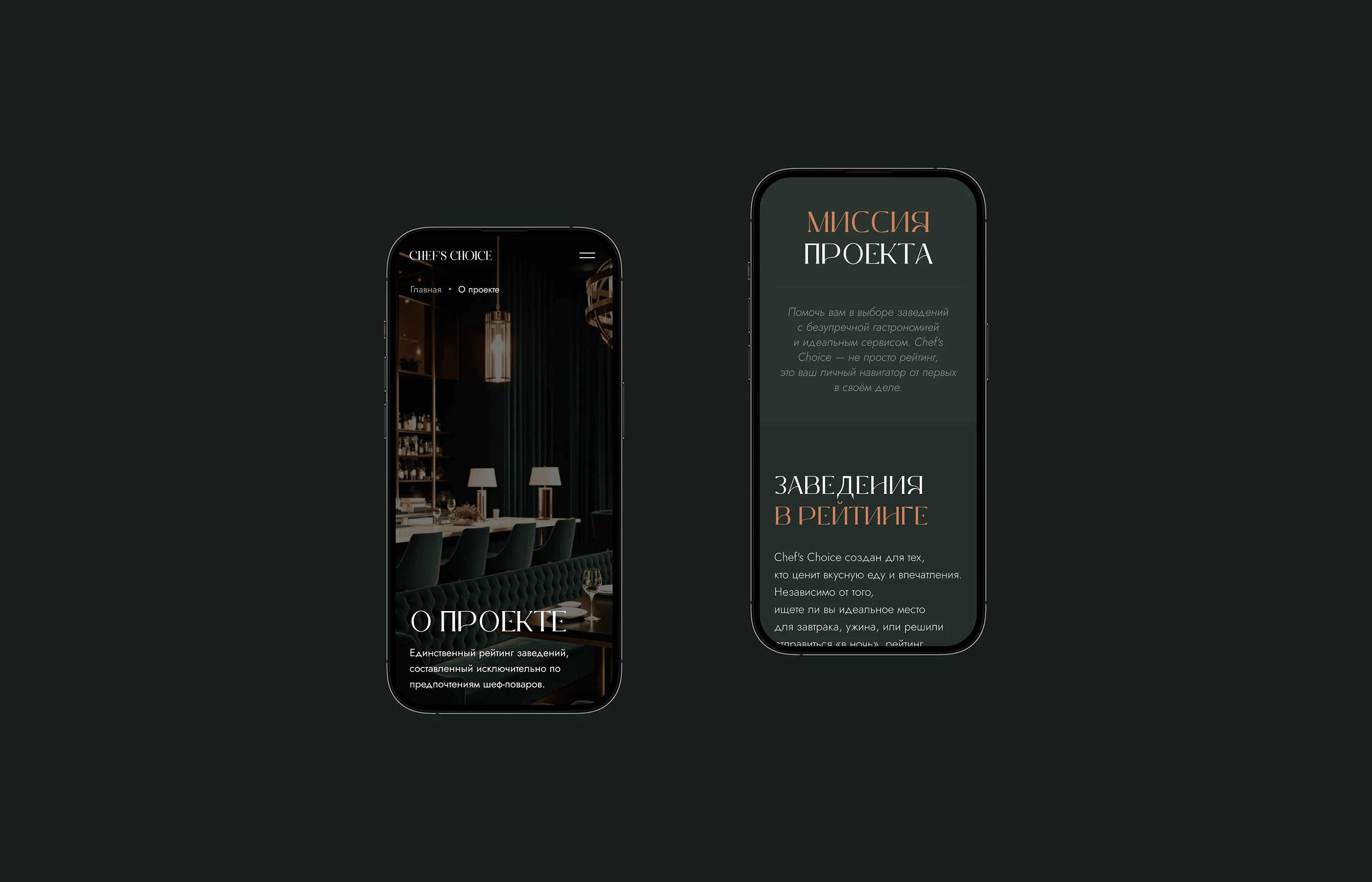 Chef`s Choice. UI / UX Design. Commercial Project — Изображение №8 — Интерфейсы на Dprofile