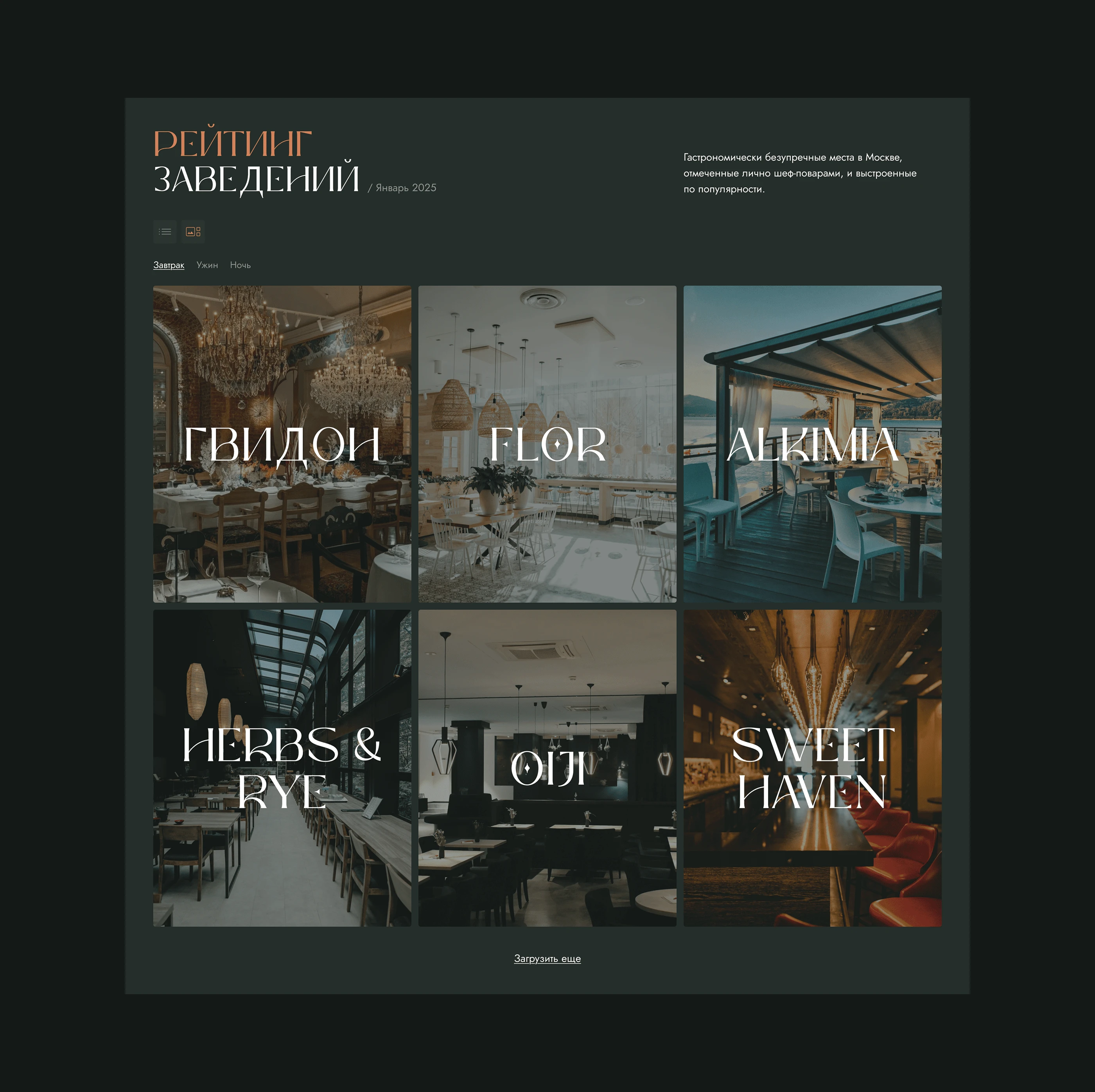 Chef`s Choice. UI / UX Design. Commercial Project — Изображение №4 — Интерфейсы на Dprofile