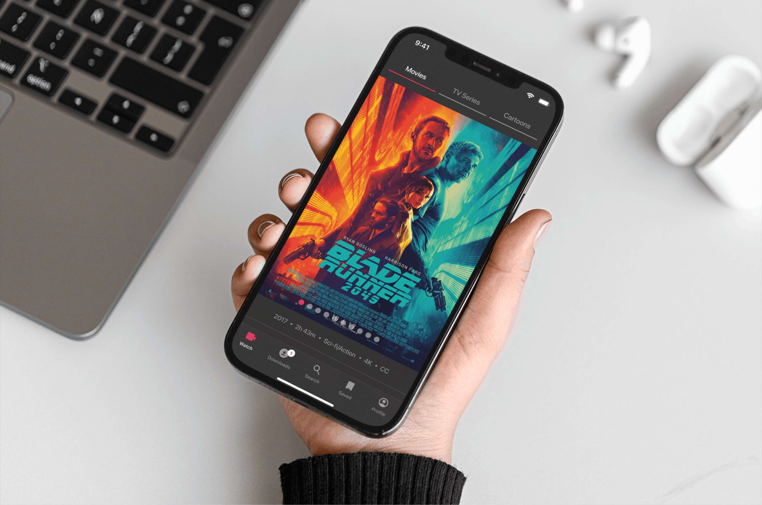 Lumos - Online cinema Application. UX/UI Design Concept — Изображение №6 — Интерфейсы на Dprofile