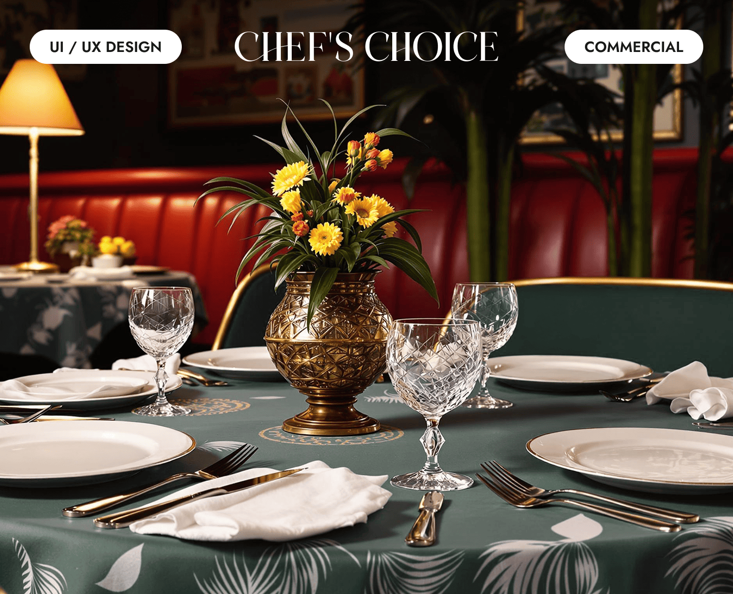 Chef`s Choice. UI / UX Design. Commercial Project — Интерфейсы на Dprofile