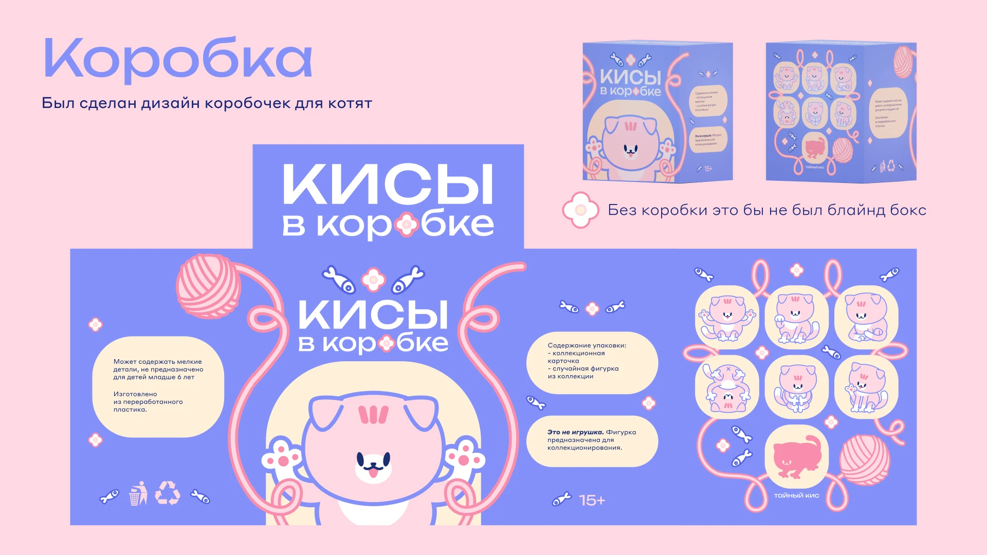 Кисы в коробке — Изображение №5 — Брендинг, Иллюстрация на Dprofile