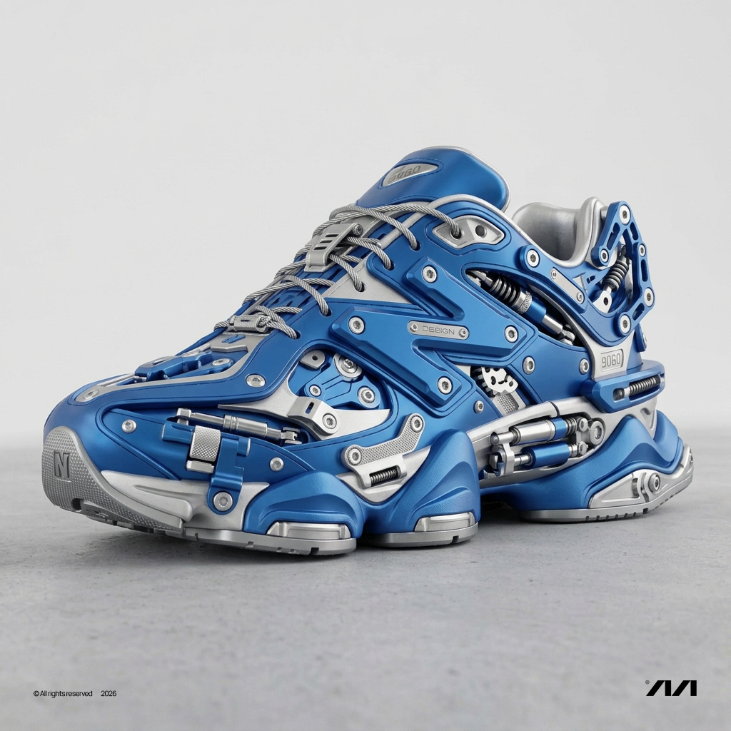 New Balance 9060 — Изображение №19 — Иллюстрация, Графика на Dprofile