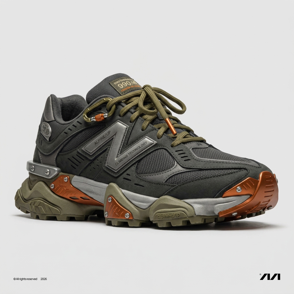 New Balance 9060 — Изображение №7 — Иллюстрация, Графика на Dprofile