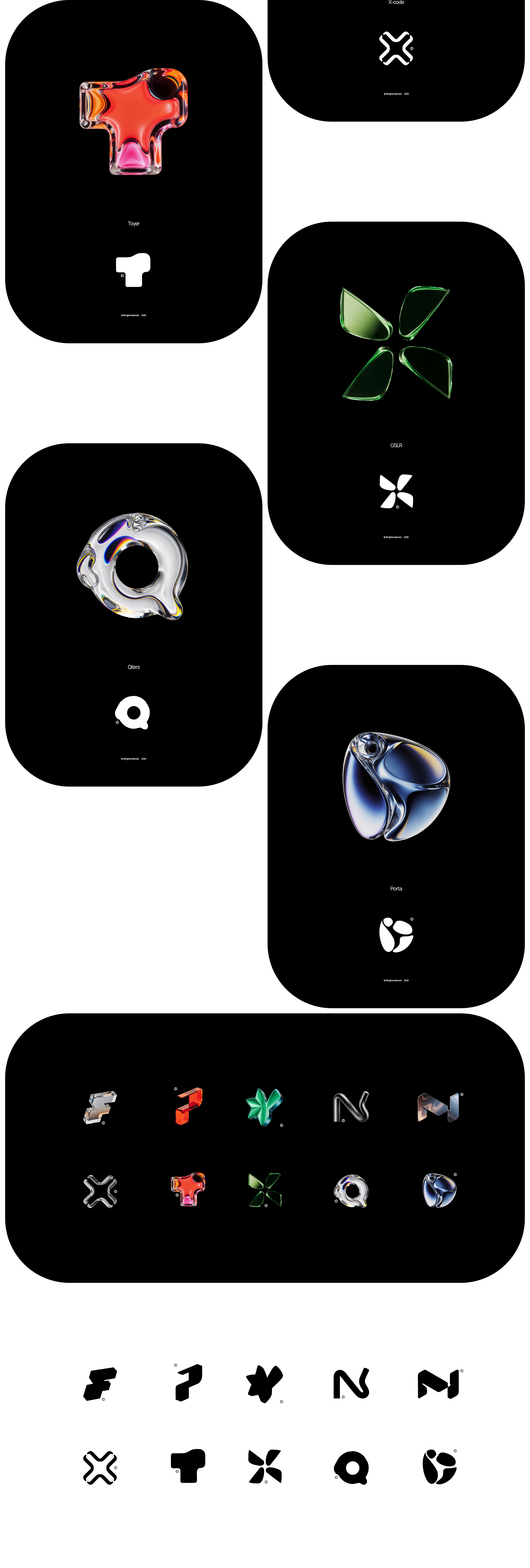 Коллекция знаков 2026 — Изображение №2 — Брендинг, Графика на Dprofile