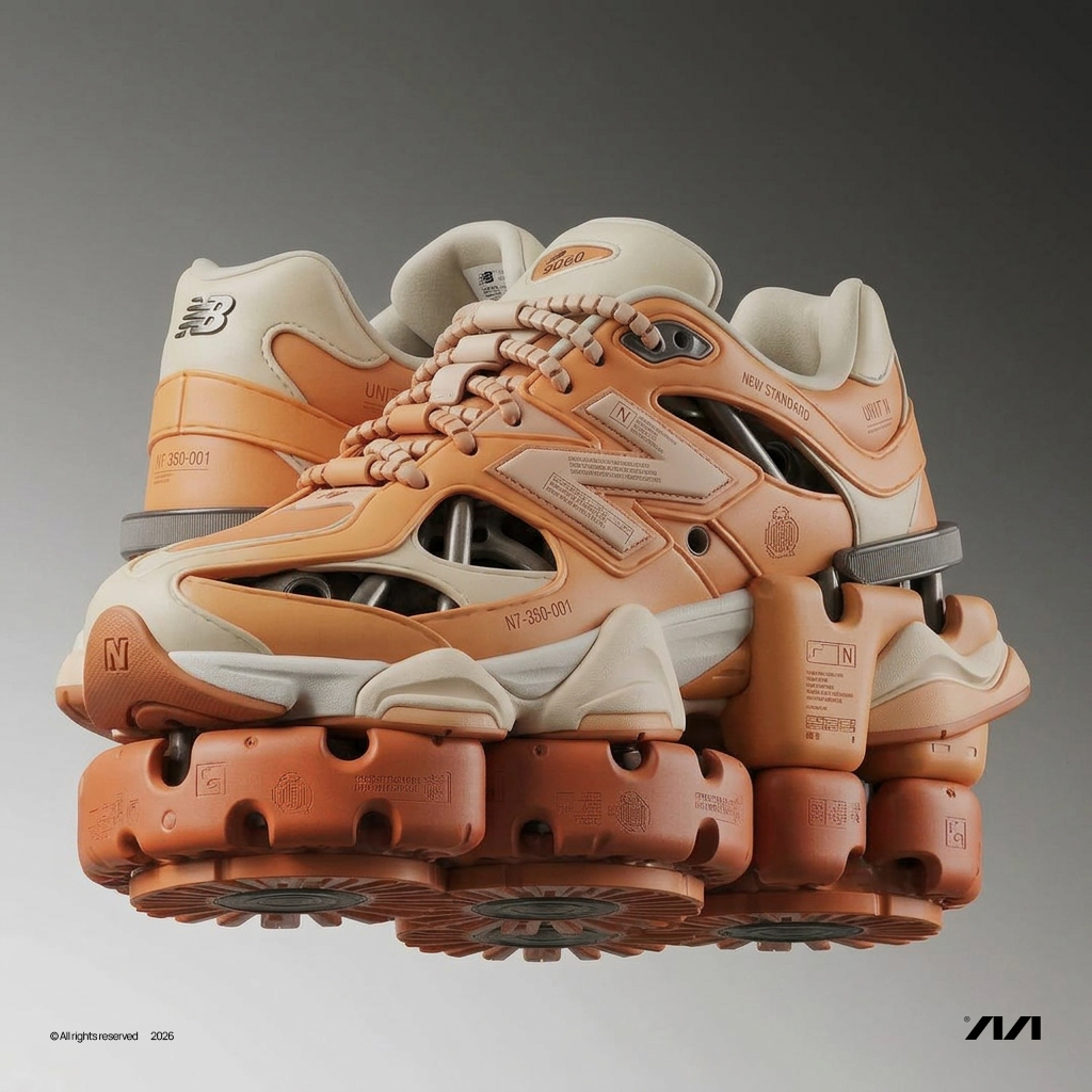 New Balance 9060 — Изображение №1 — Иллюстрация, Графика на Dprofile