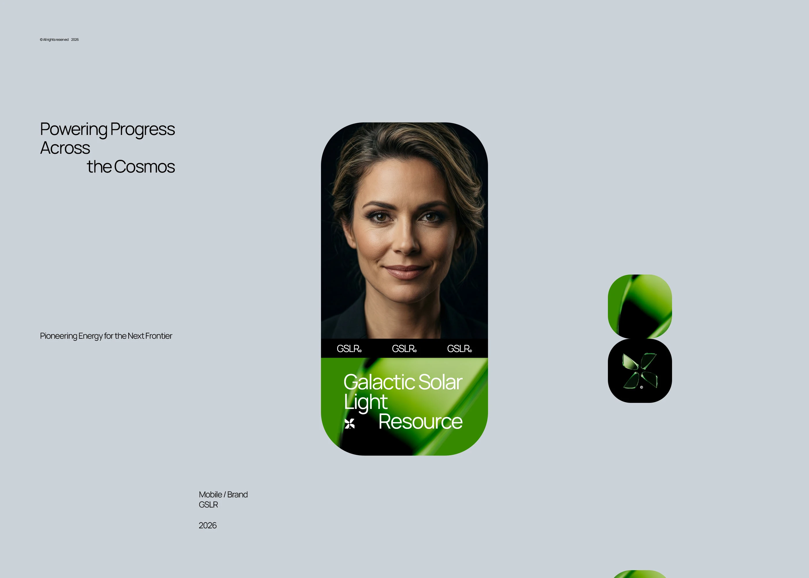 GSLR / лого / брендинг — Изображение №3 — Брендинг, Графика на Dprofile