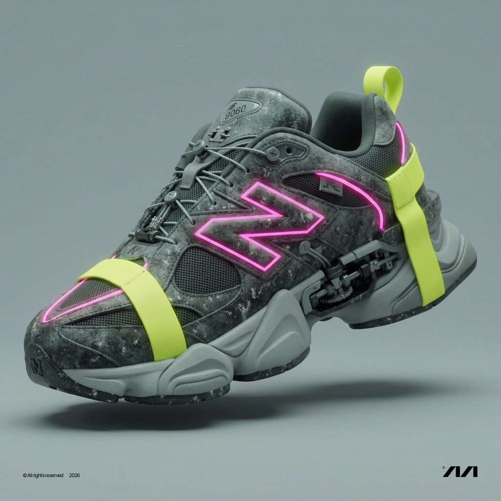 New Balance 9060 — Изображение №31 — Иллюстрация, Графика на Dprofile