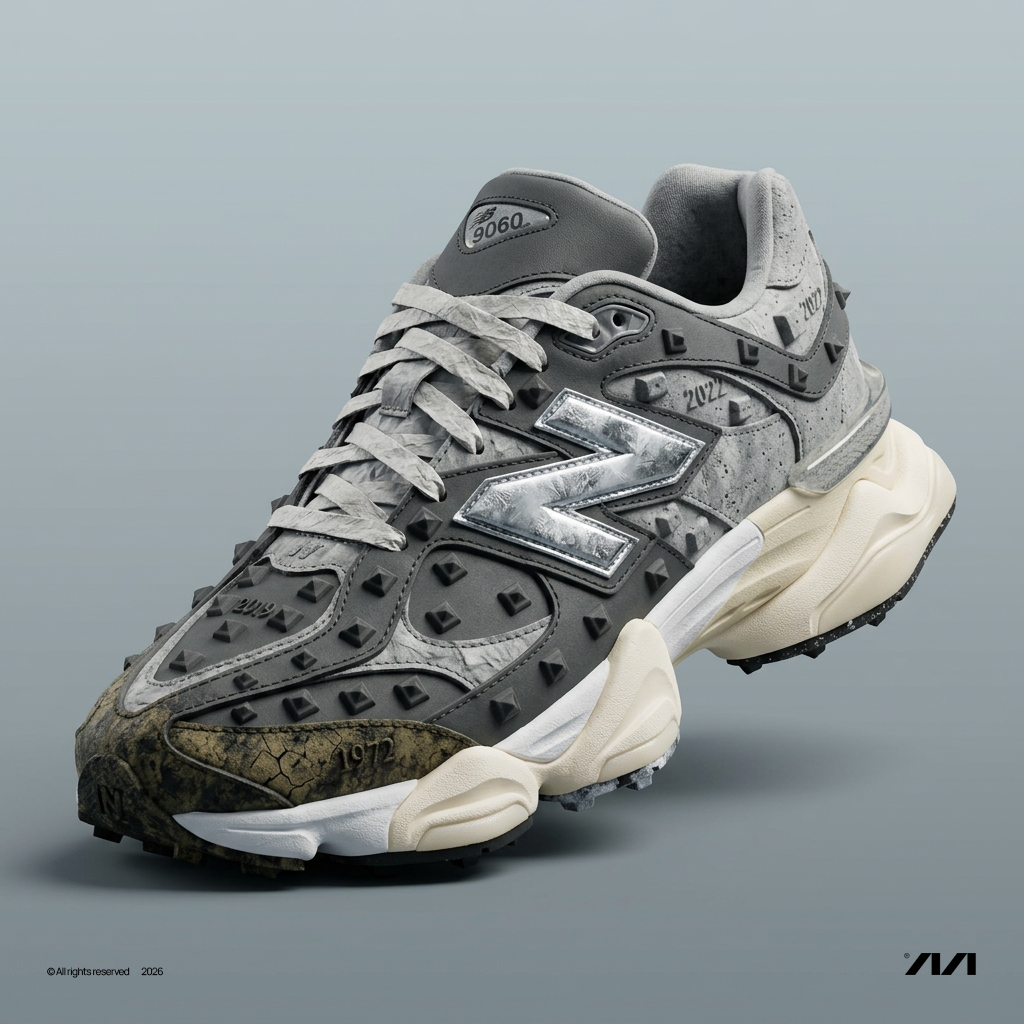 New Balance 9060 — Изображение №13 — Иллюстрация, Графика на Dprofile