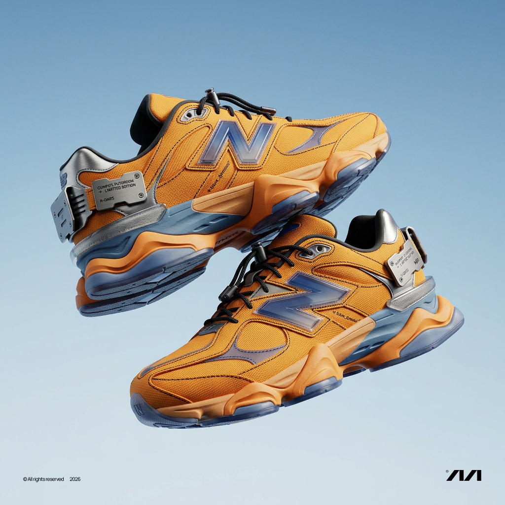 New Balance 9060 — Изображение №17 — Иллюстрация, Графика на Dprofile