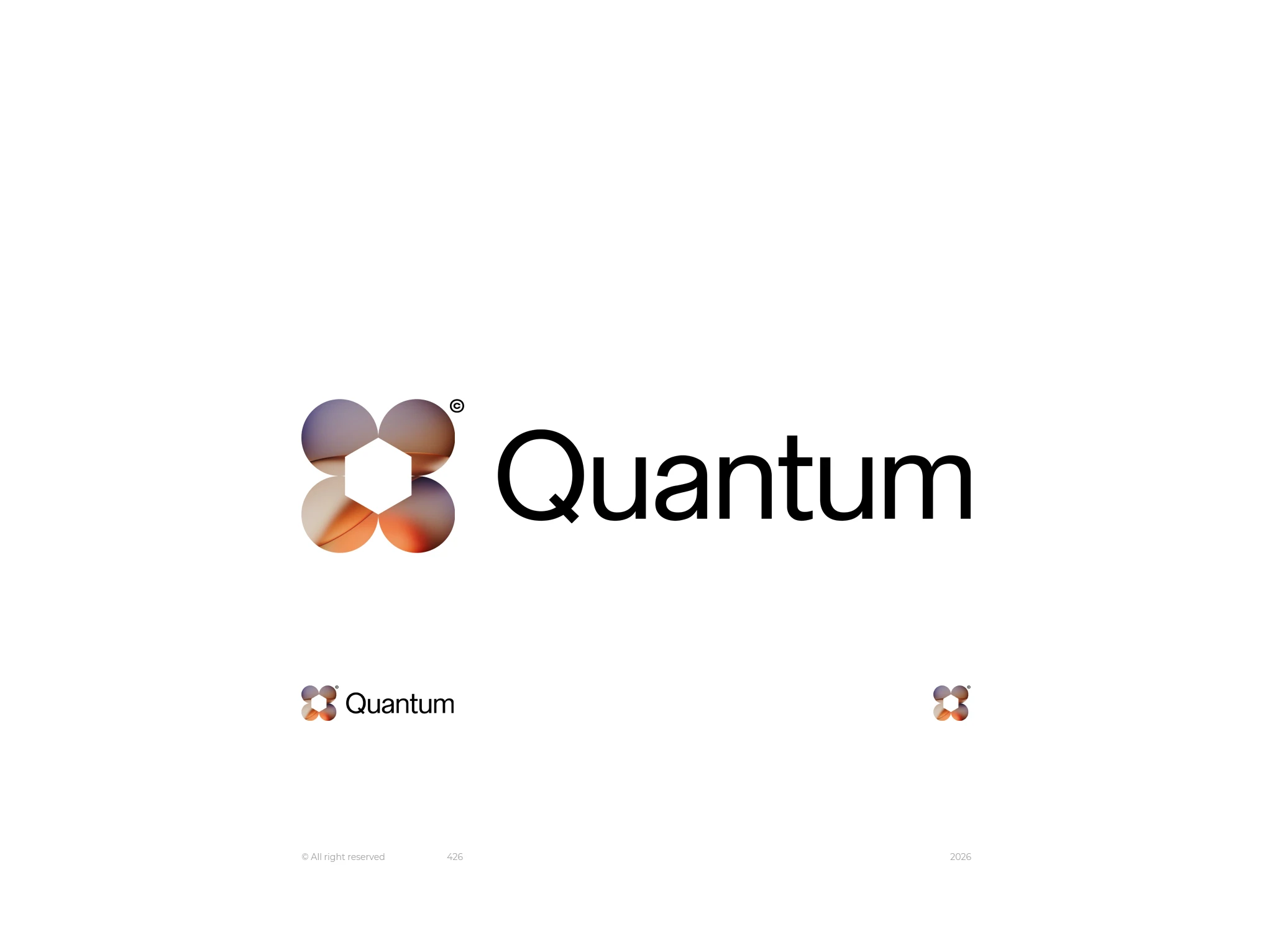 Quantum / лого / брендинг — Изображение №1 — Брендинг, Нейро на Dprofile