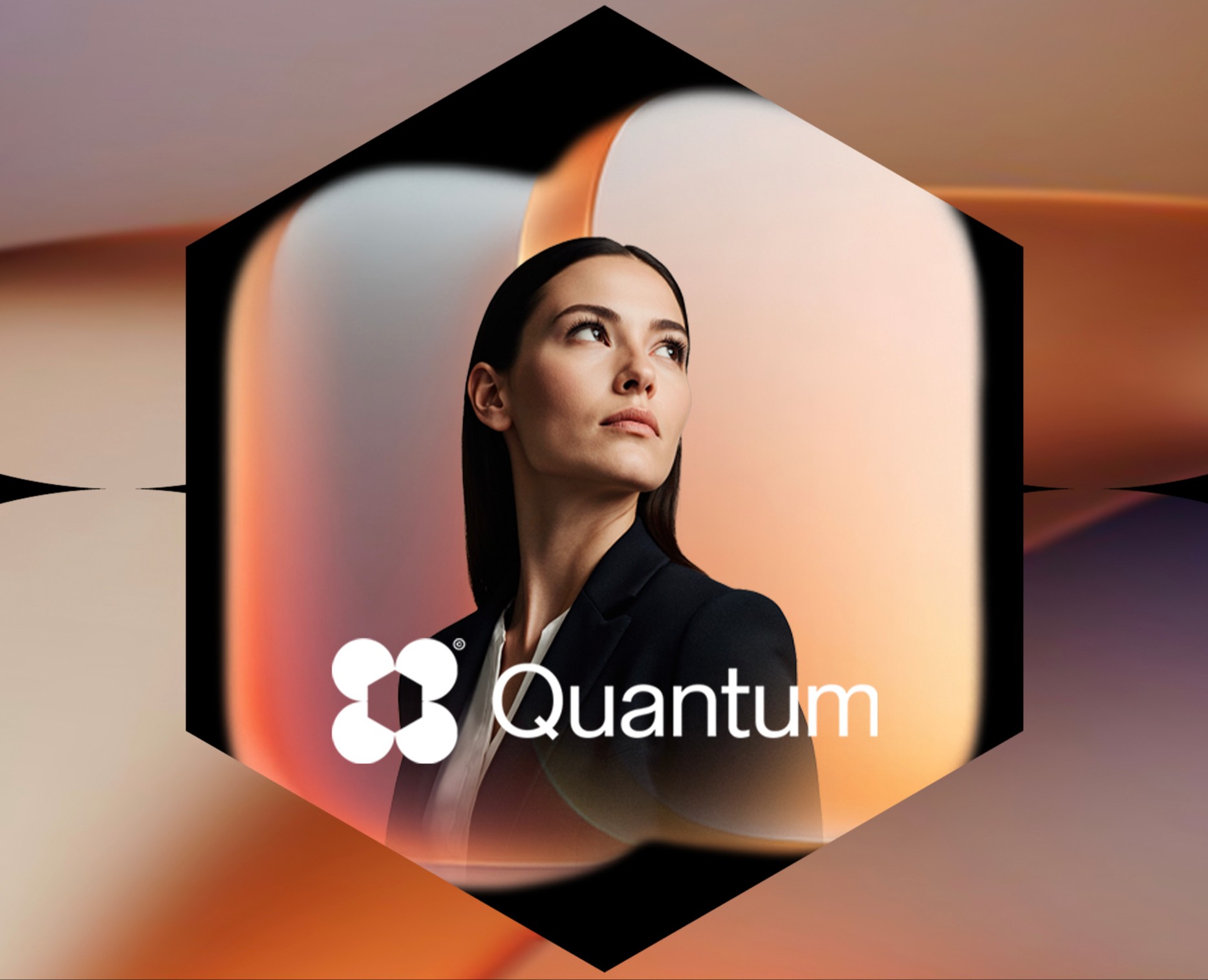 Quantum / лого / брендинг — Брендинг, Нейро на Dprofile