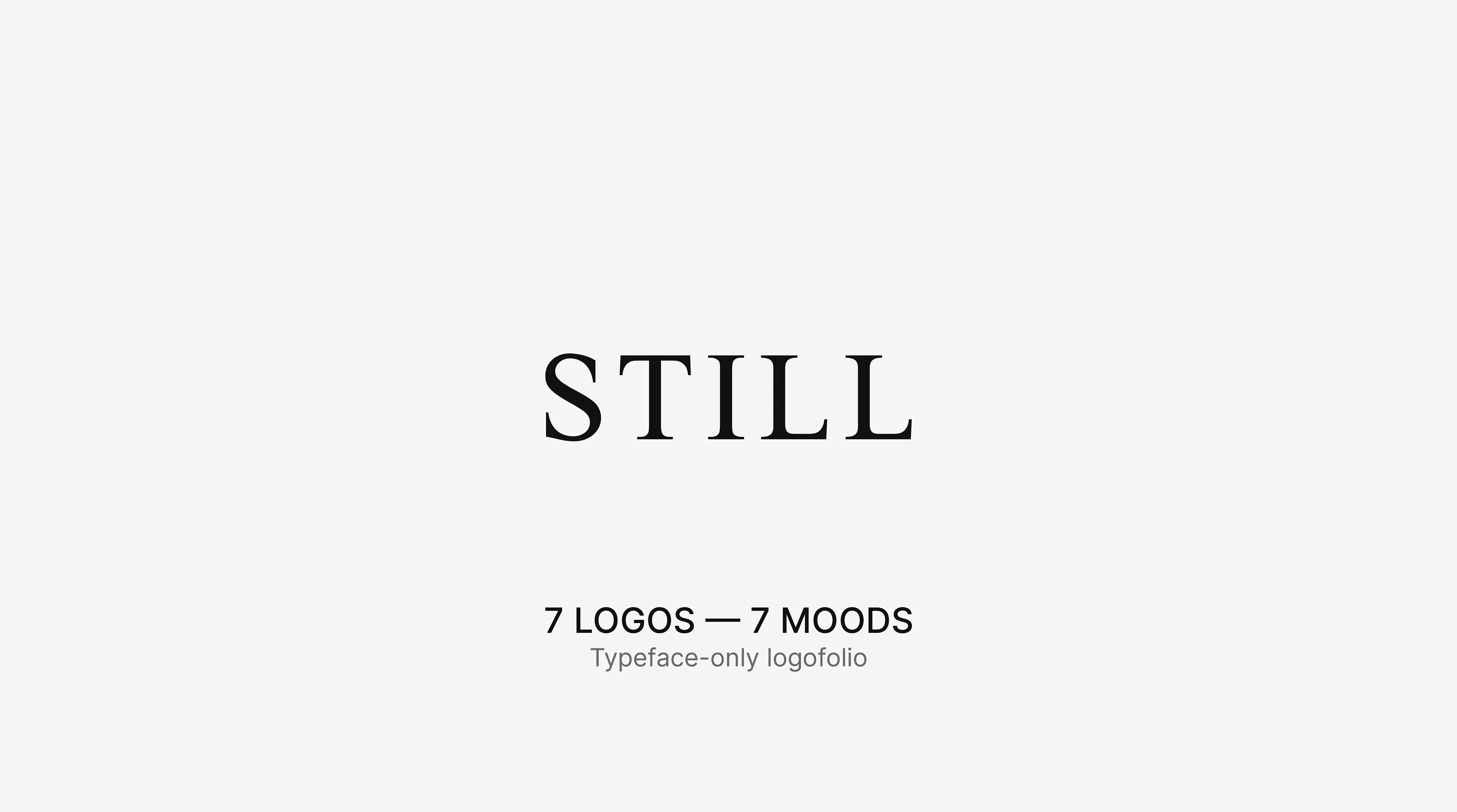 7 LOGOS — 7 MOODS — Изображение №1 — Брендинг на Dprofile