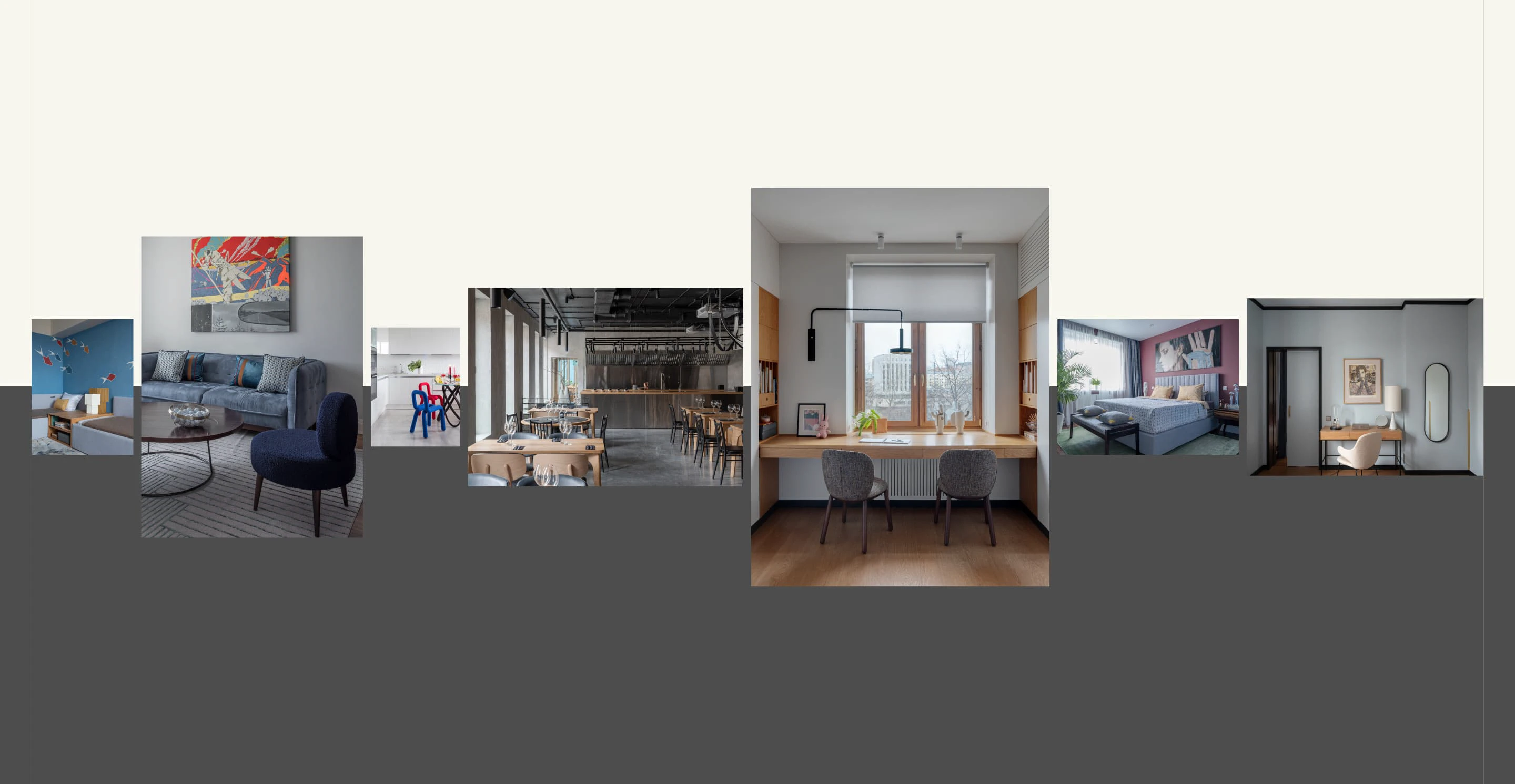 Сайт-портфолио для студии дизайна интерьера — Изображение №3 — Интерфейсы, Архитектура на Dprofile