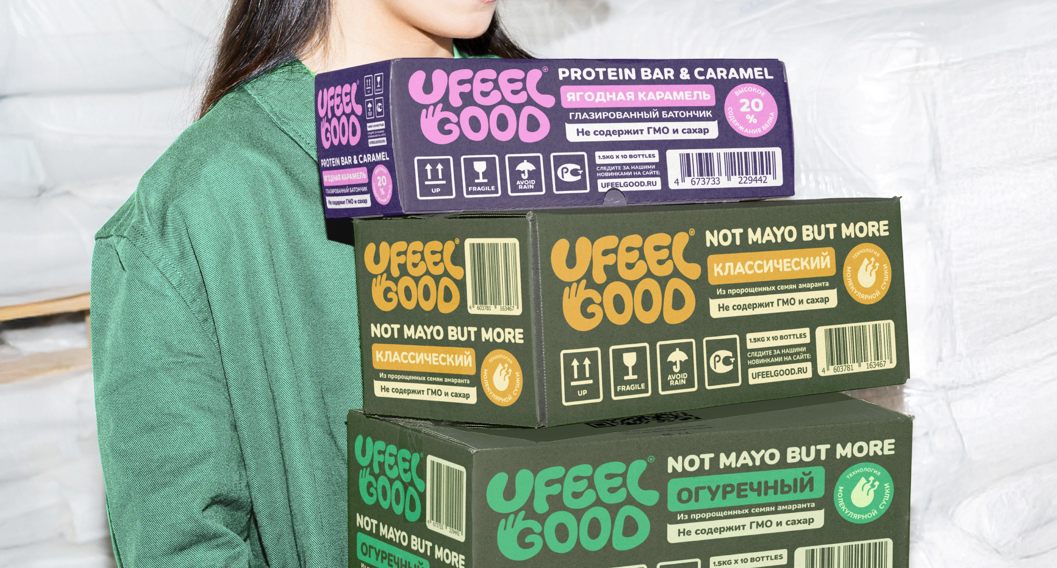 UFEELGOOD® | Brand & Packaging — Изображение №3 — Брендинг на Dprofile