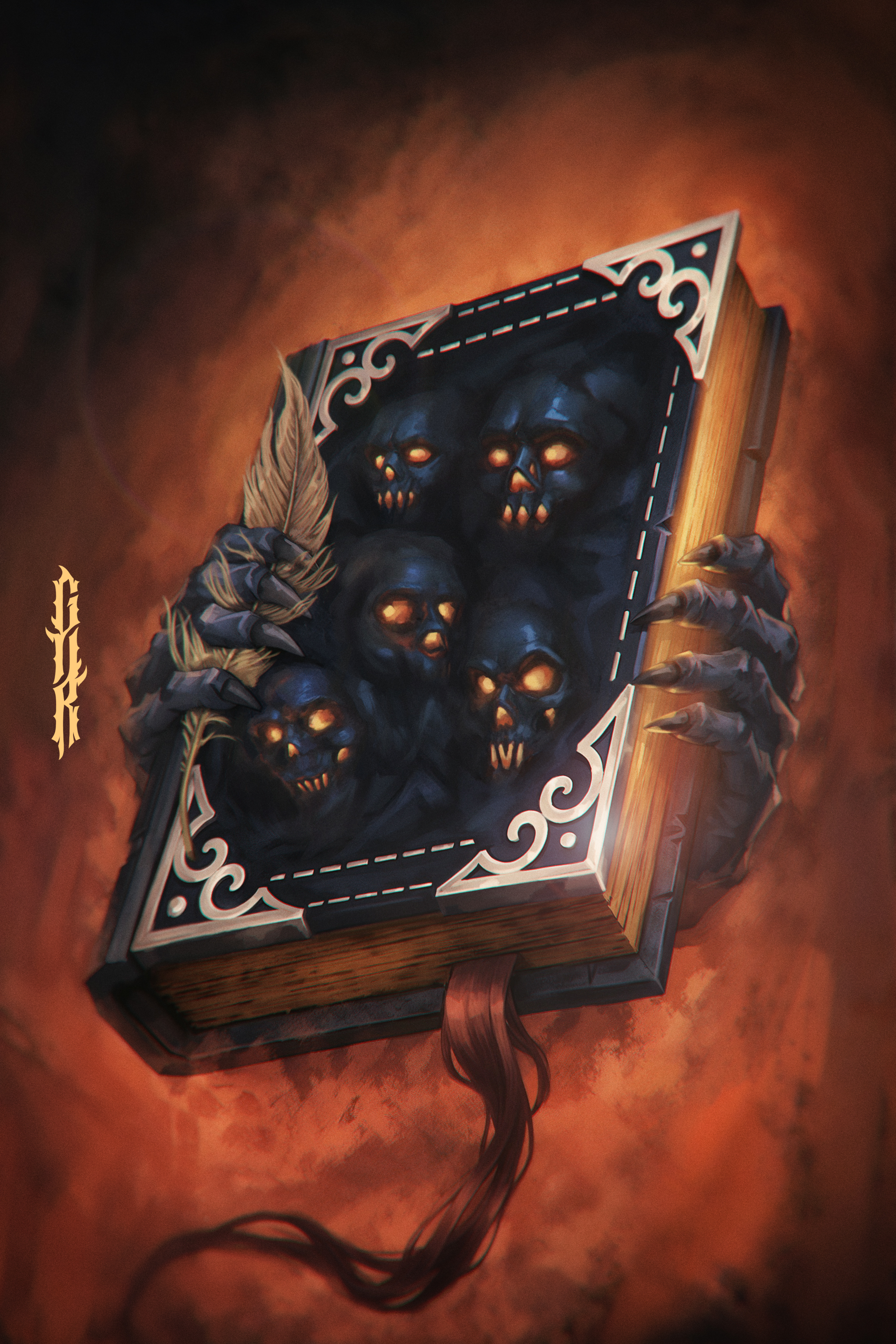 Книга жнеца. — Изображение №1 — Иллюстрация на Dprofile