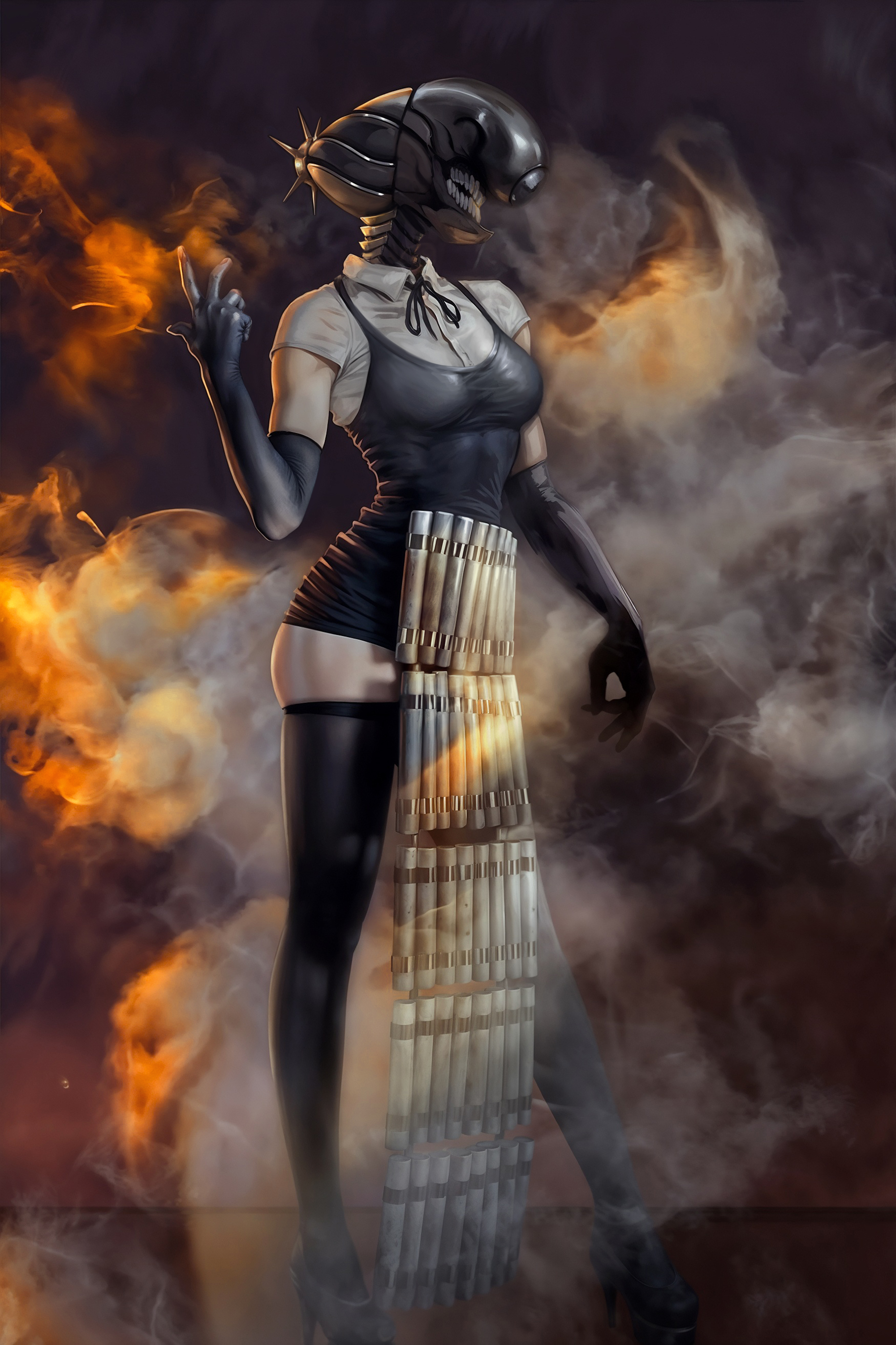 Reze. — Изображение №1 — Иллюстрация на Dprofile