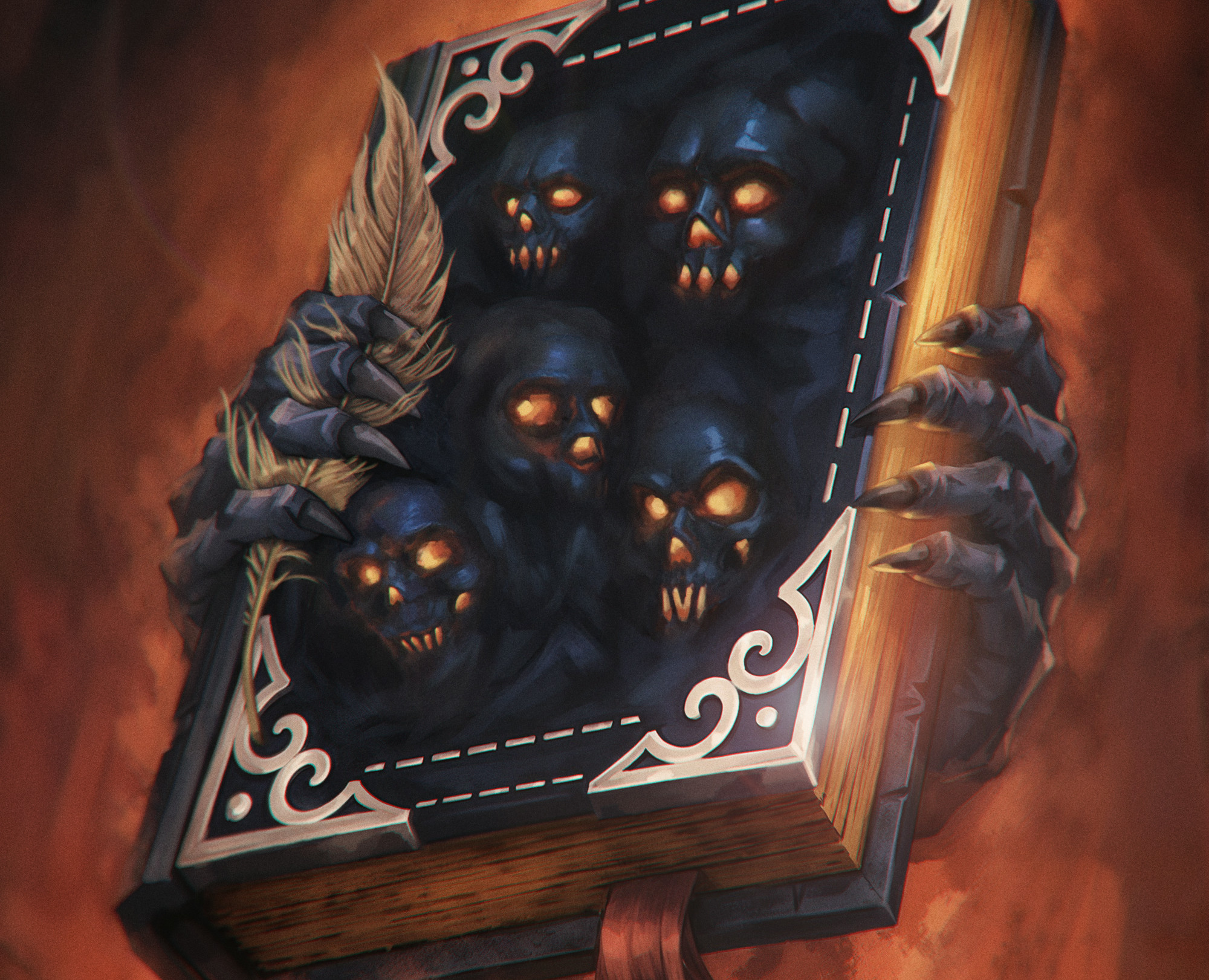 Книга жнеца. — Иллюстрация на Dprofile