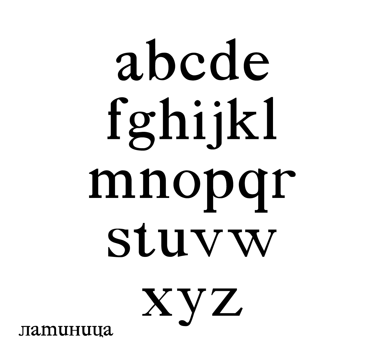 Создание шрифта «Casliz» — Изображение №2 — Графика на Dprofile