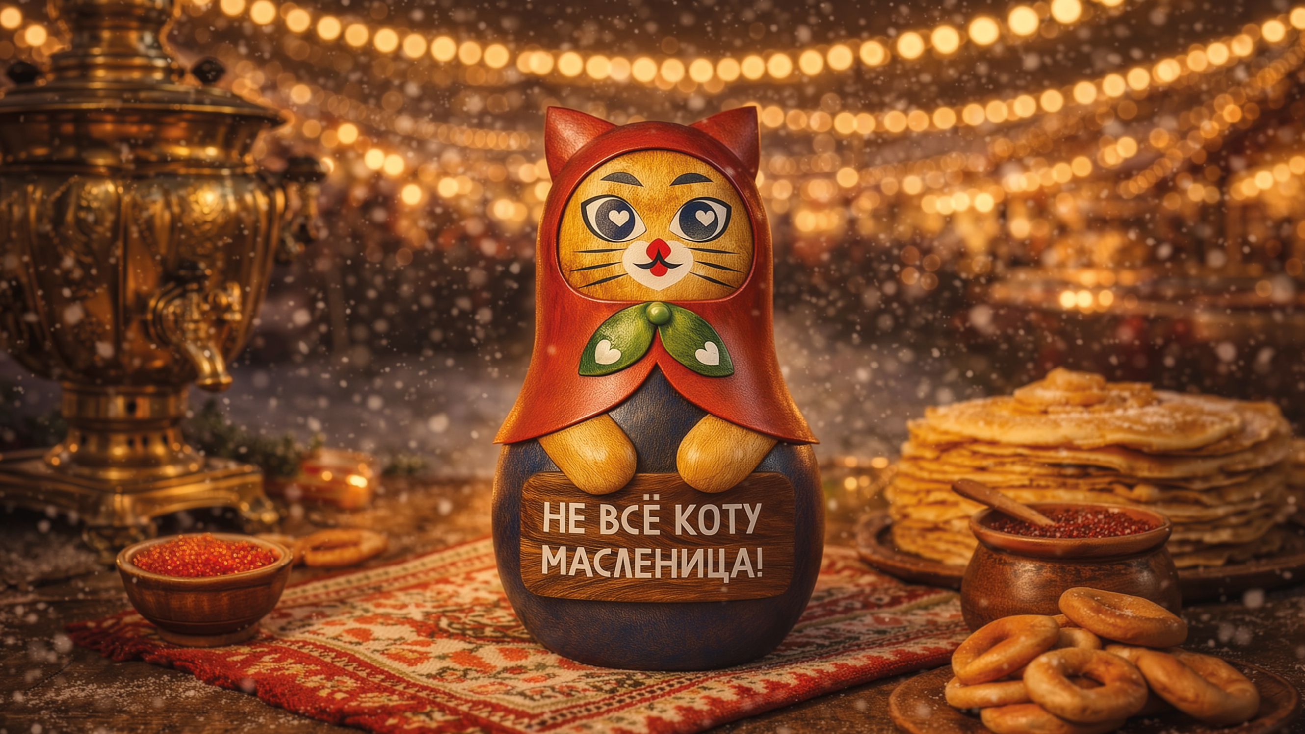 Графический комплекс для фестиваля «Масленица в Пушкино» — Изображение №7 — Брендинг на Dprofile