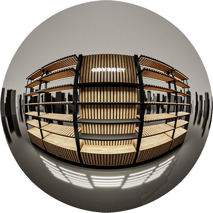 Проект мебели для корнера ODYSSEY — Изображение №1 — 3D, Промдизайн на Dprofile