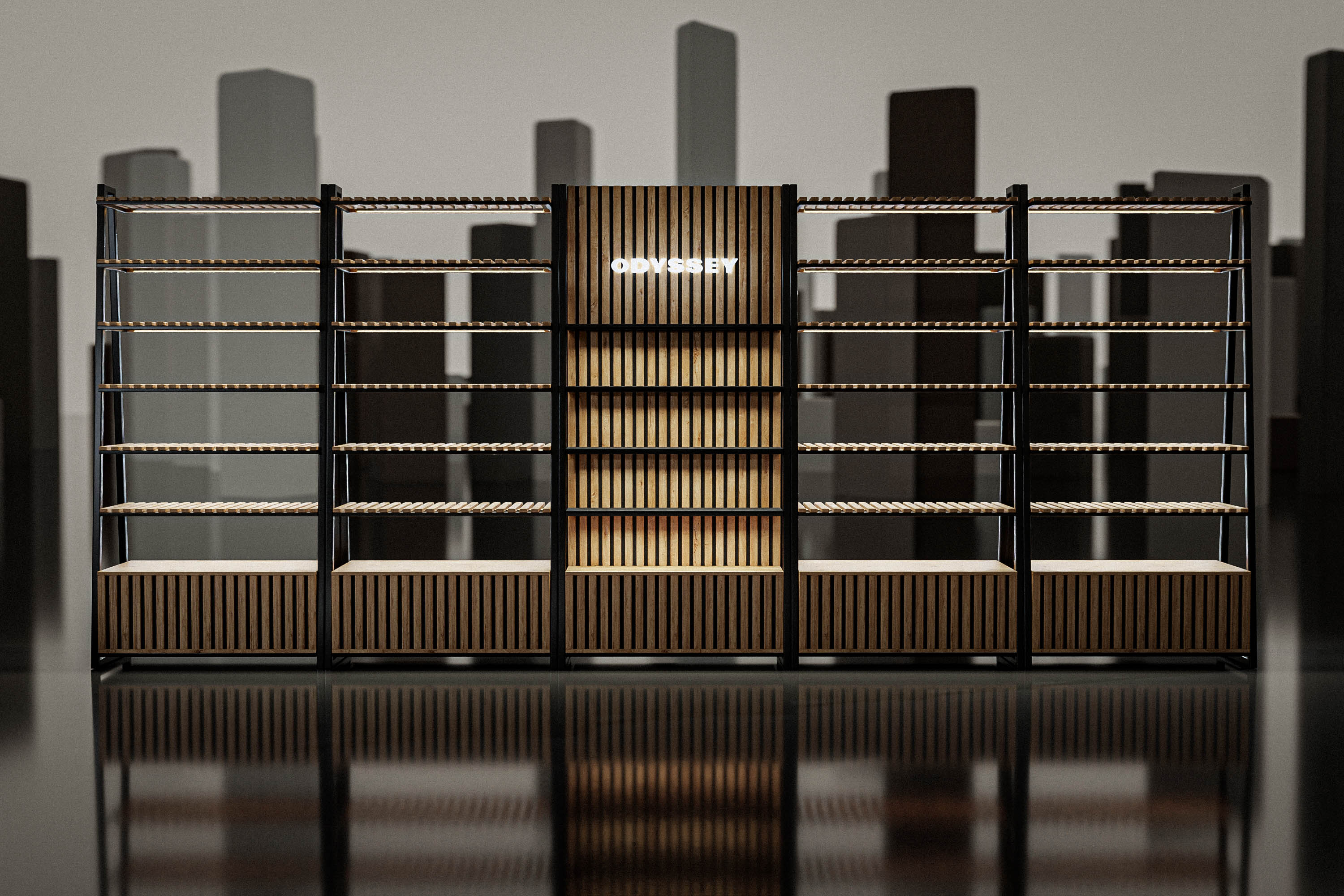 Проект мебели для корнера ODYSSEY — Изображение №3 — 3D, Промдизайн на Dprofile