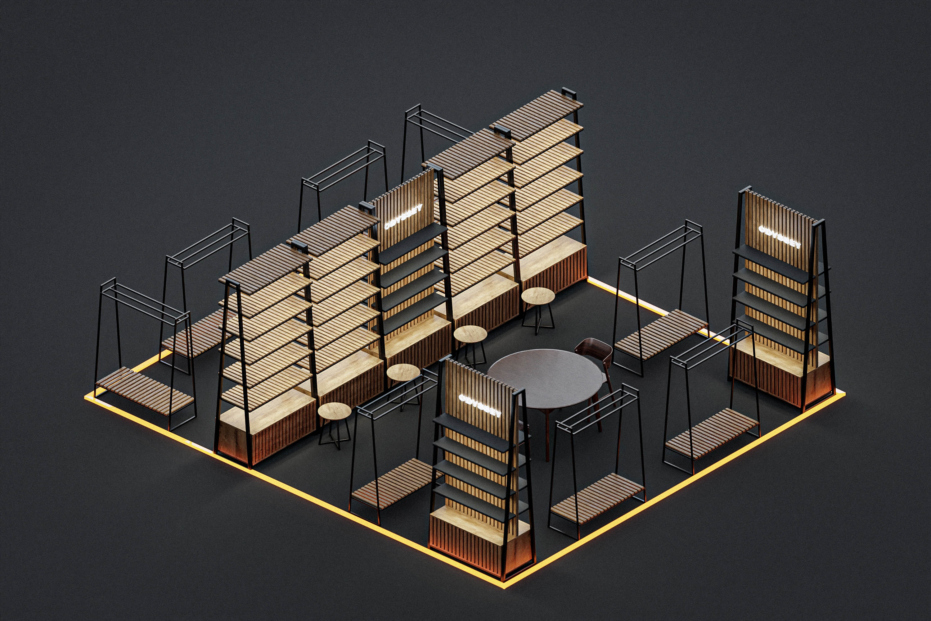 Проект мебели для корнера ODYSSEY — Изображение №12 — 3D, Промдизайн на Dprofile