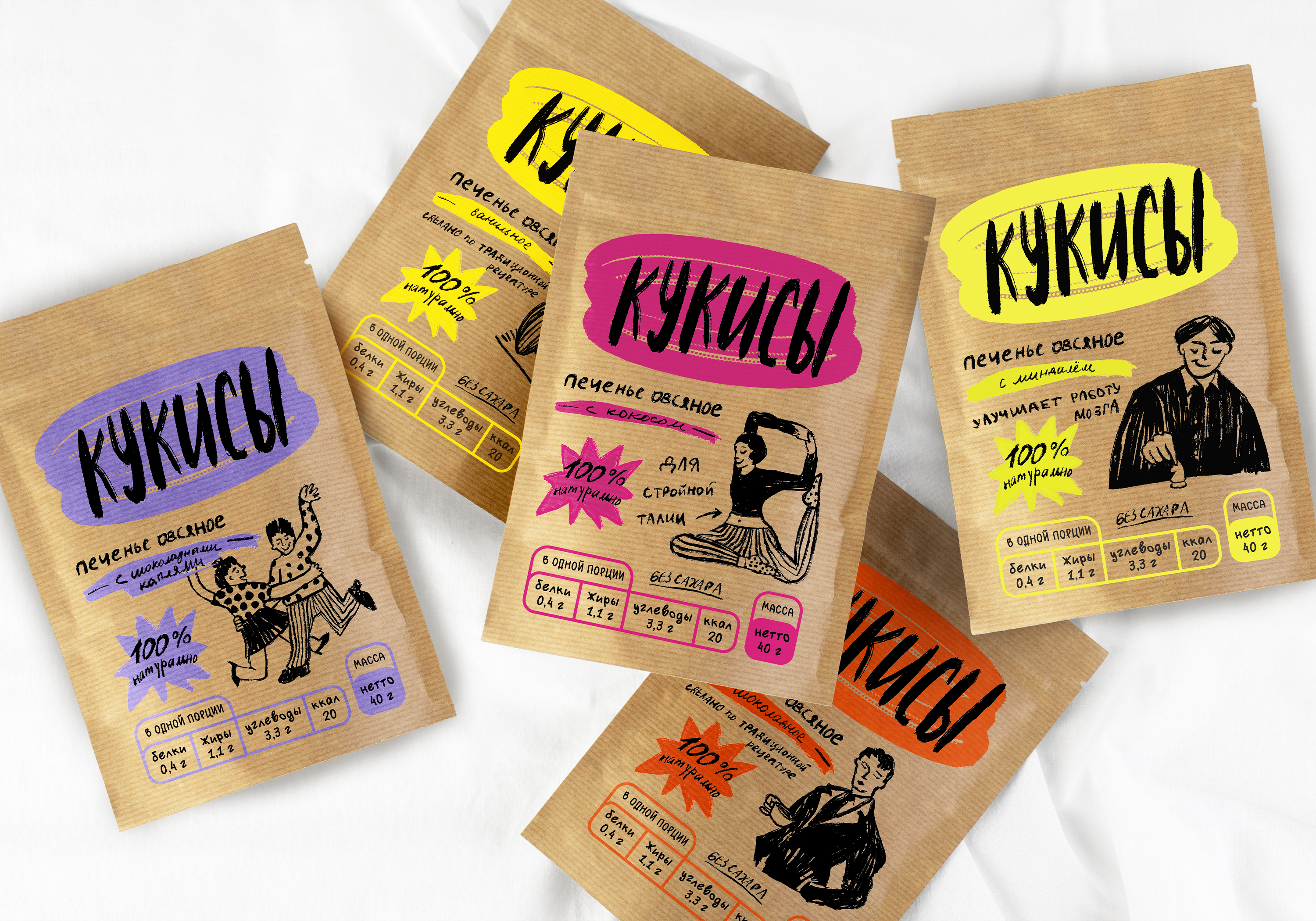 Кукисы | Брендинг, упаковка — Изображение №3 — Брендинг, Графика на Dprofile