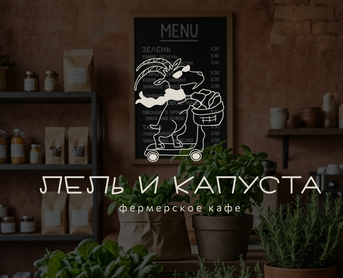 Фирменный стиль Брендинг Фермерское кафе — Брендинг на Dprofile