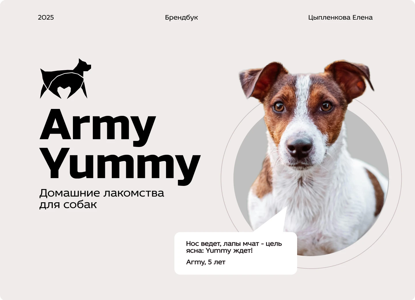 Брендбук для компании домашних лакомств для собак — Изображение №1 — Брендинг на Dprofile