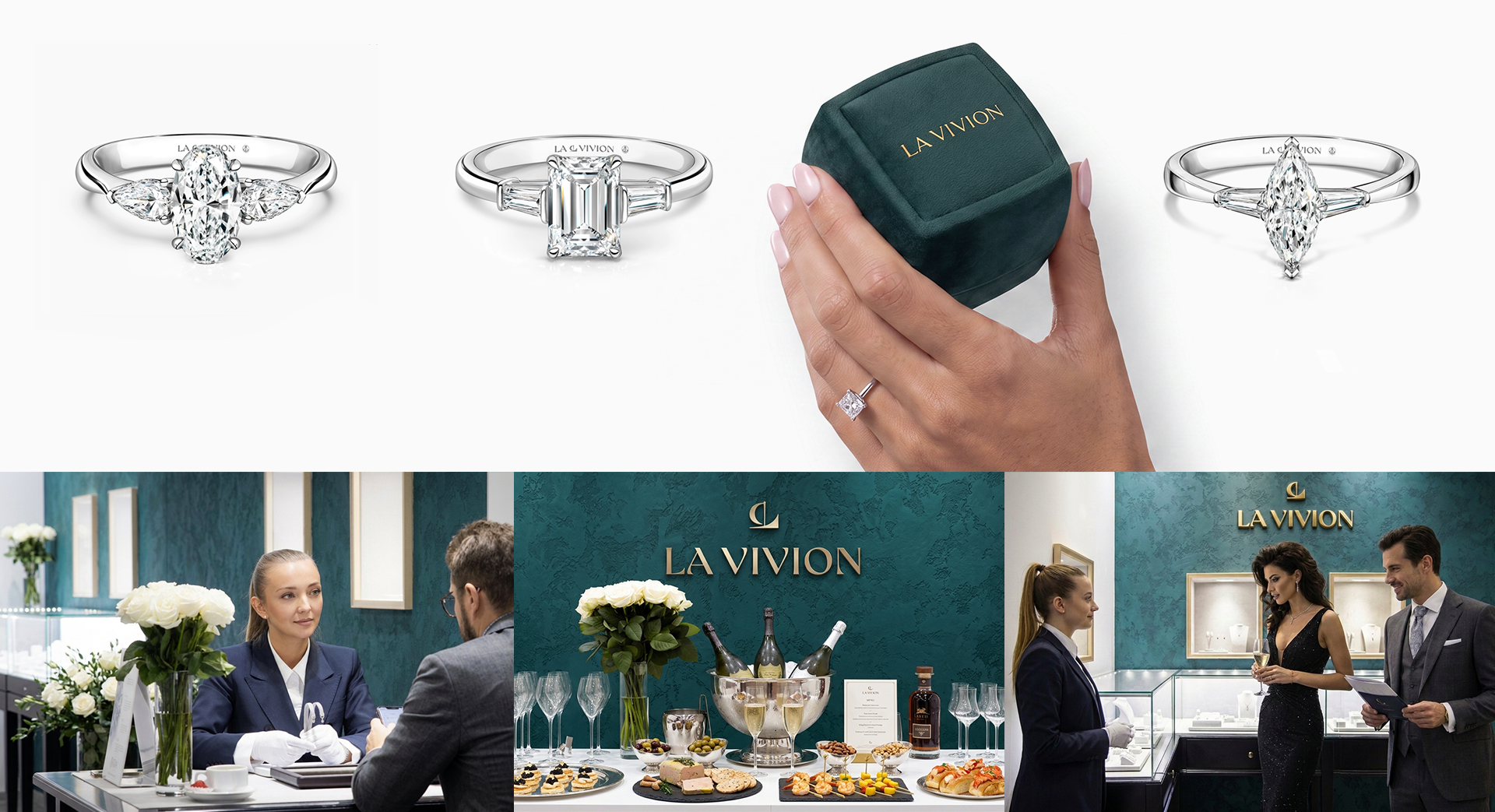 Премиальный ювелирный дом | Premium jewelry house La Vivion… — Изображение №3 — 3D, Маркетинг на Dprofile