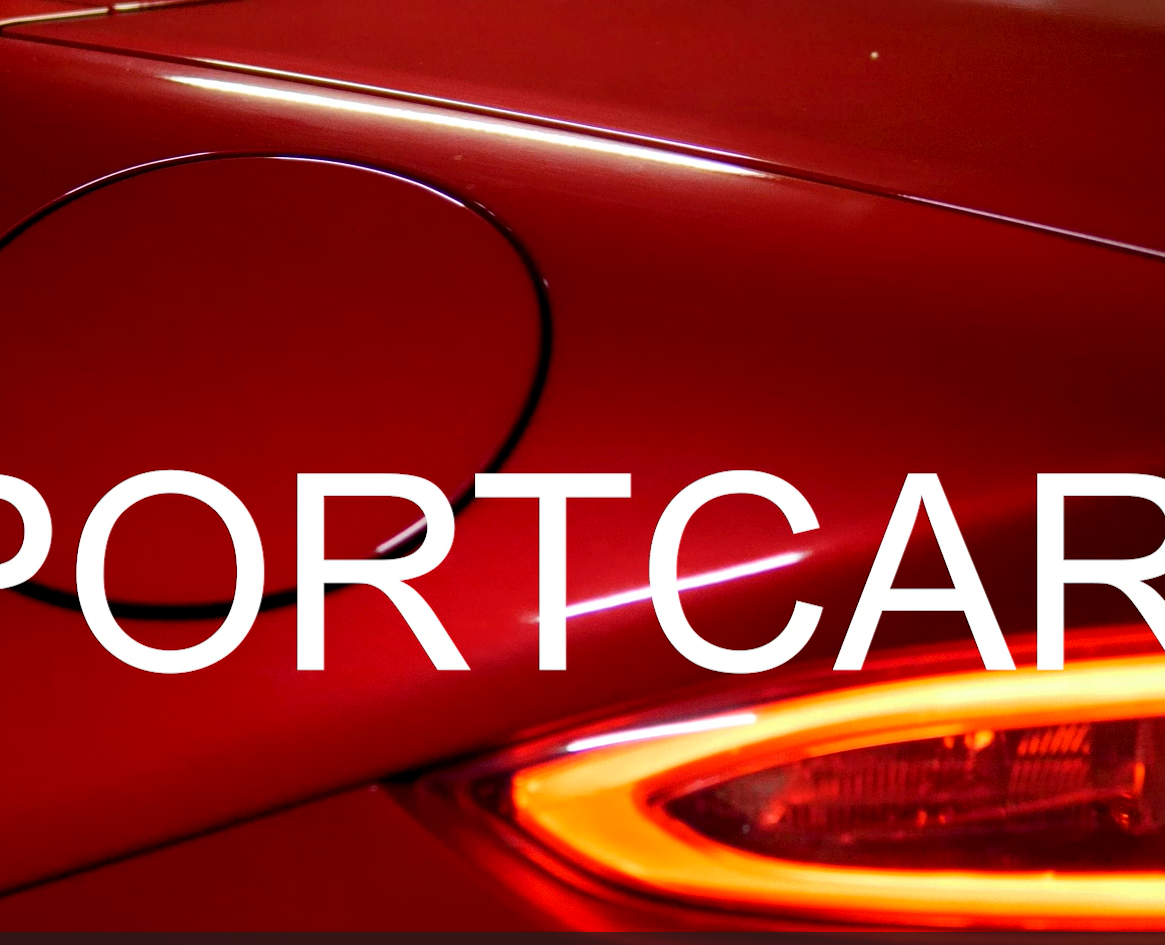 Реклама спорткаров — Анимация на Dprofile