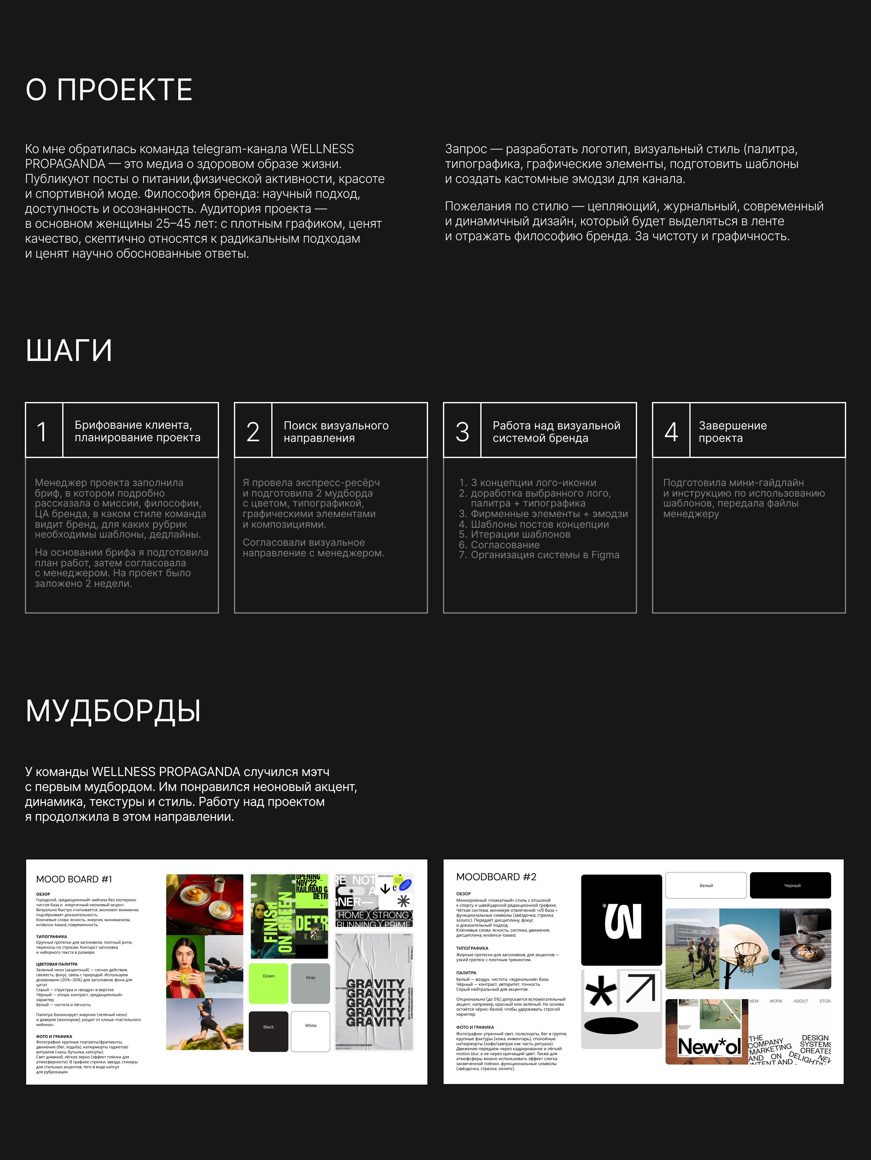 Визуальная система для telegram-журнала — Изображение №2 — Брендинг, Графика на Dprofile