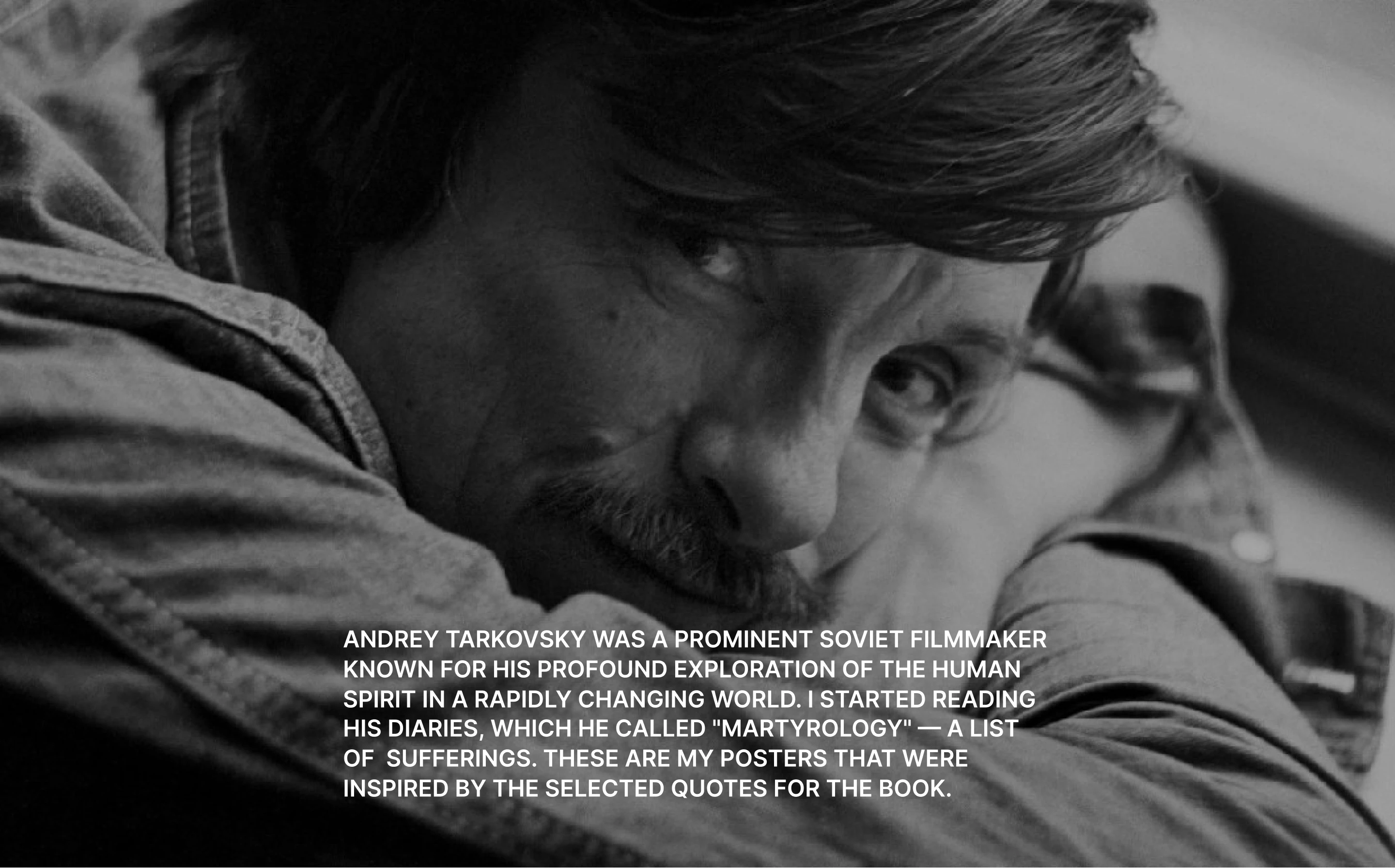 Постер (Андрей Тарковский) — Изображение №1 — Графика на Dprofile