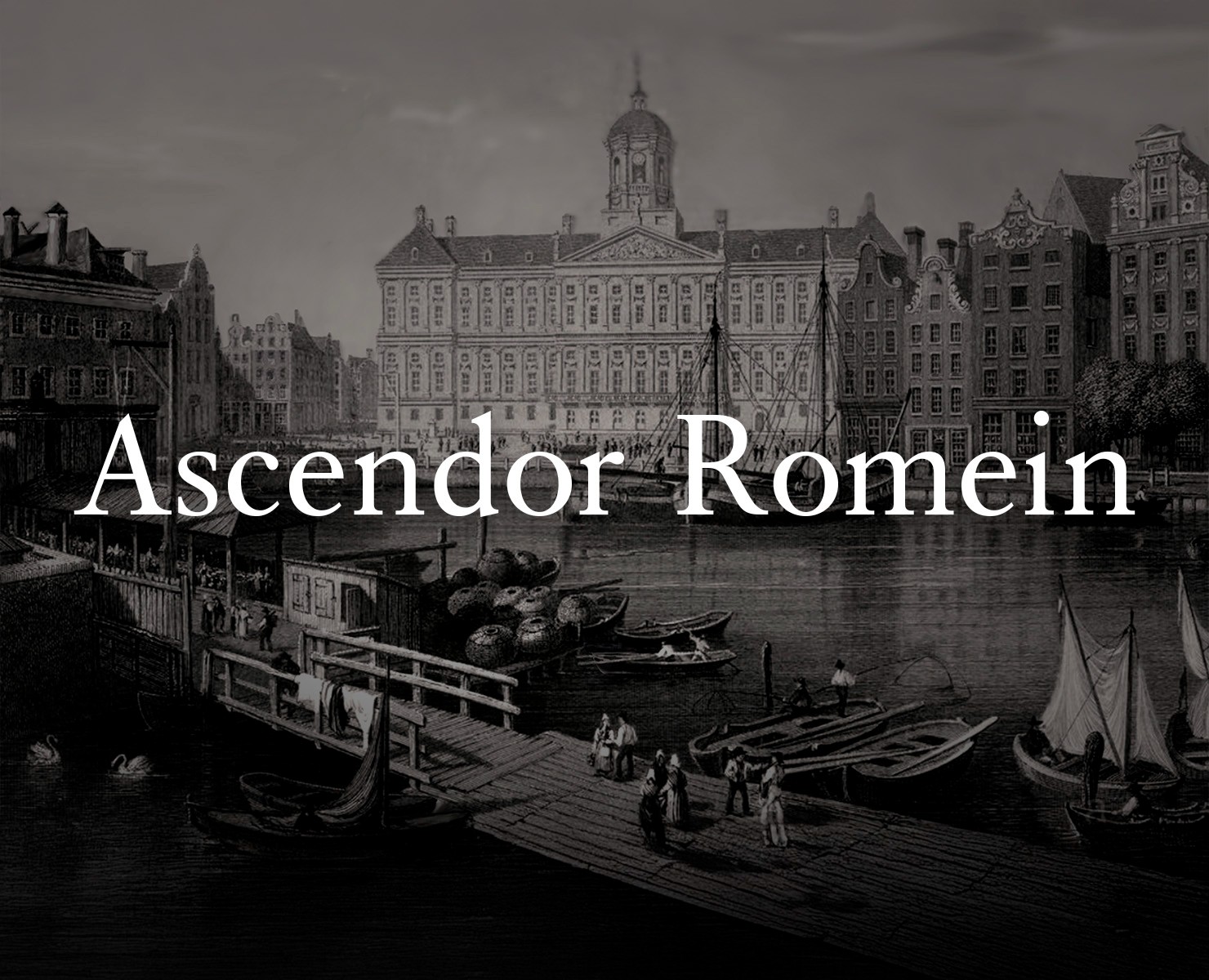 Шрифт Ascendor Romein на Dprofile