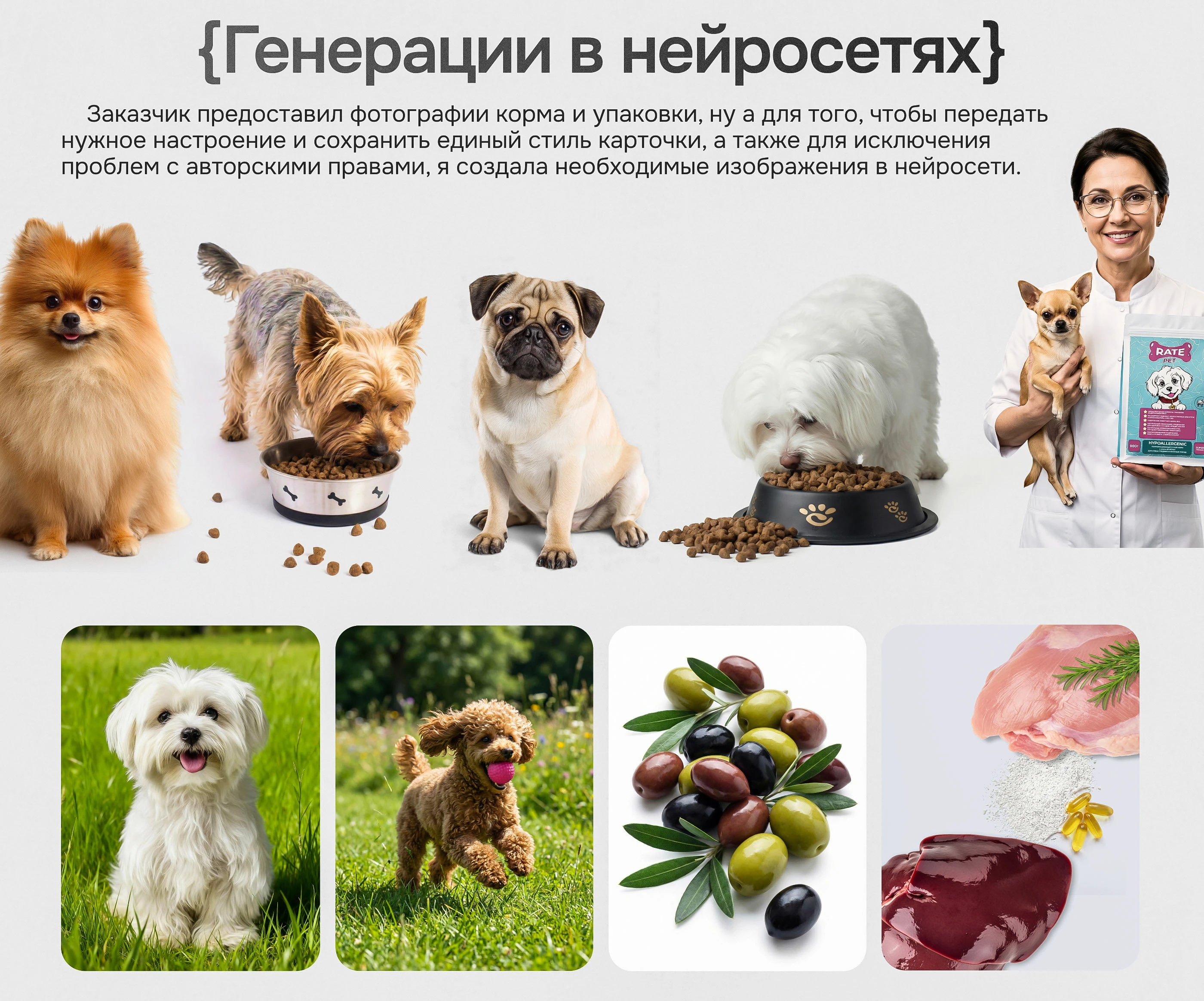 Инфографика, Карточка товара, Сухой корм, Wildberries — Изображение №3 — Графика, Маркетинг на Dprofile