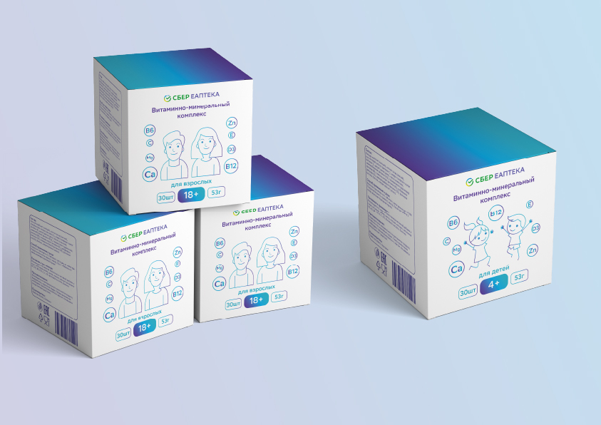 Дизайн упаковки для СберЕаптека — Изображение №12 — Брендинг, Графика на Dprofile