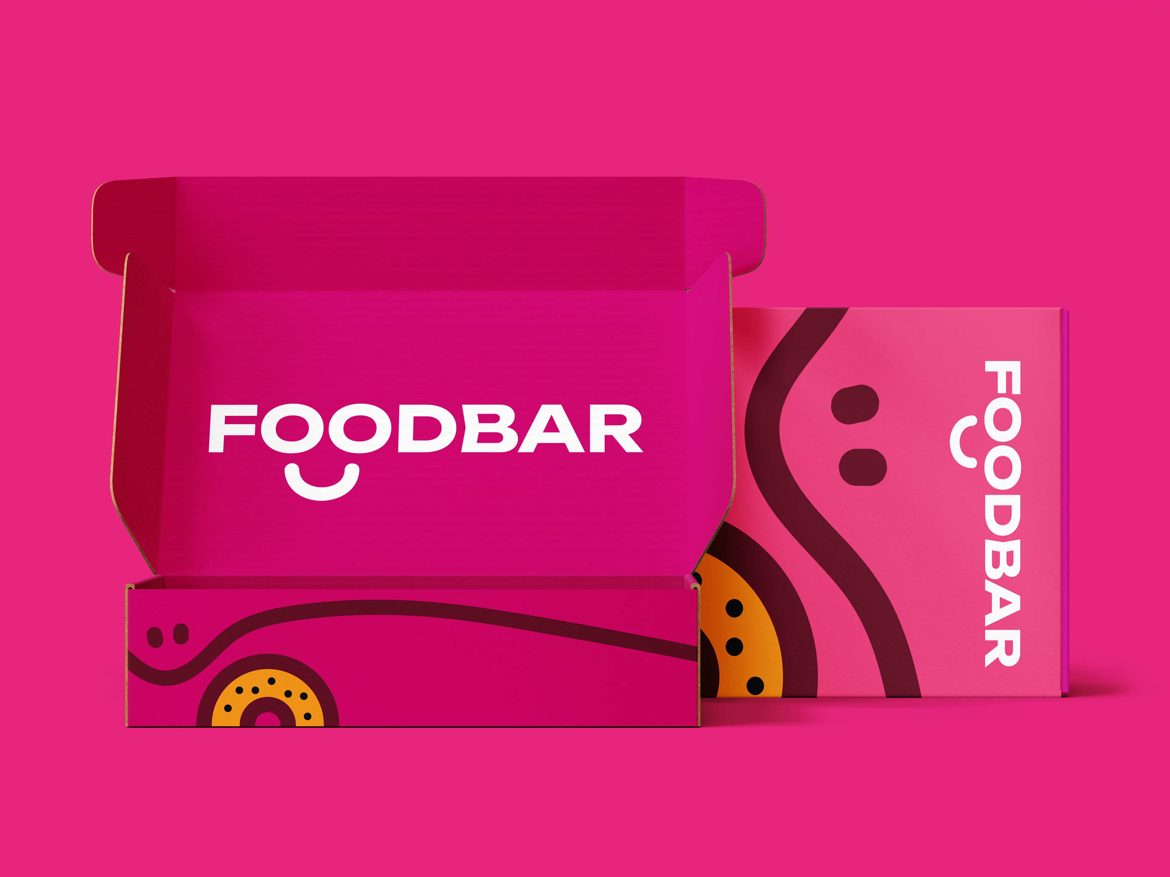 Фирменный стиль | Упаковка |Служба доставки пончиков — Изображение №7 — Брендинг на Dprofile