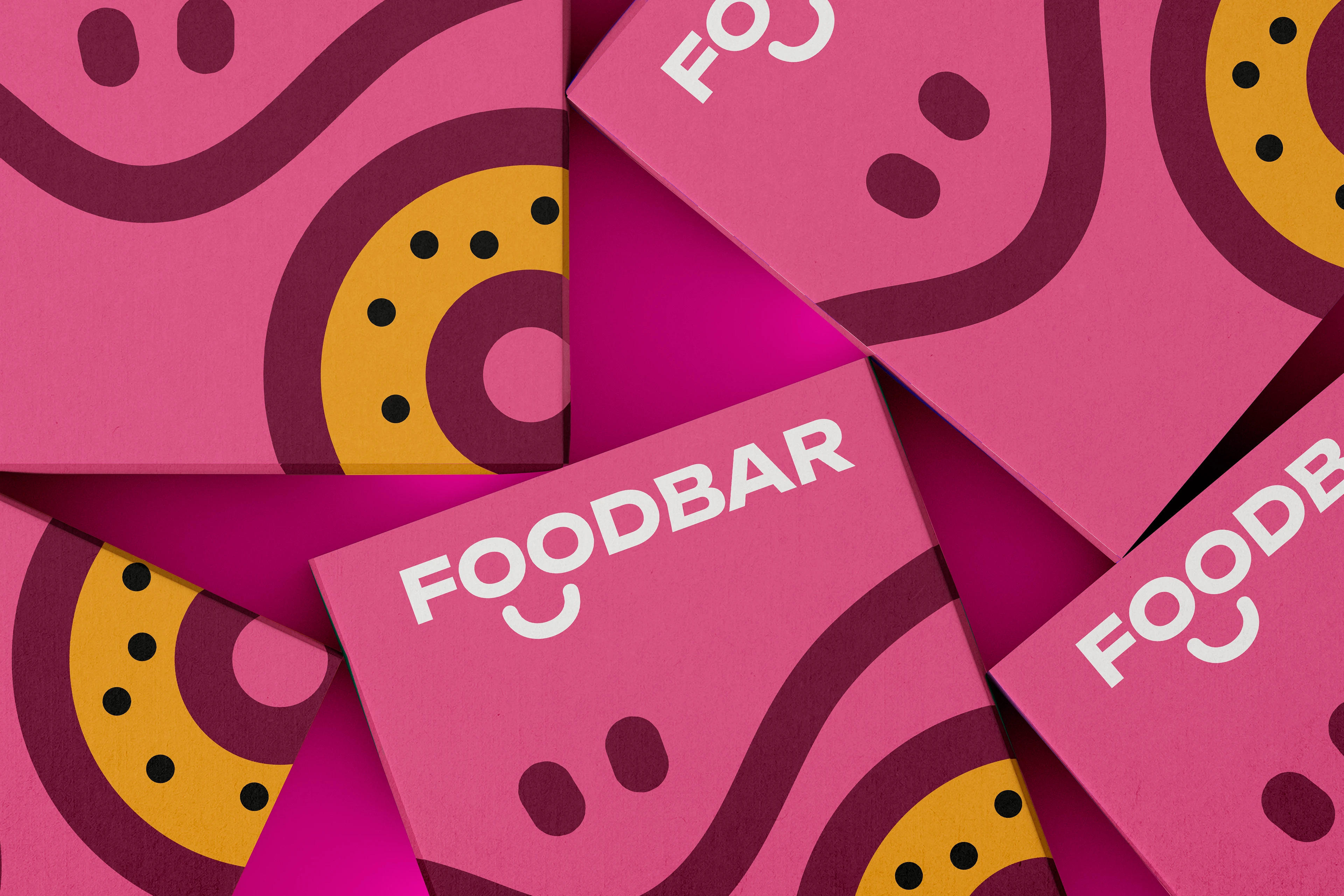 Фирменный стиль | Упаковка |Служба доставки пончиков — Изображение №12 — Брендинг на Dprofile