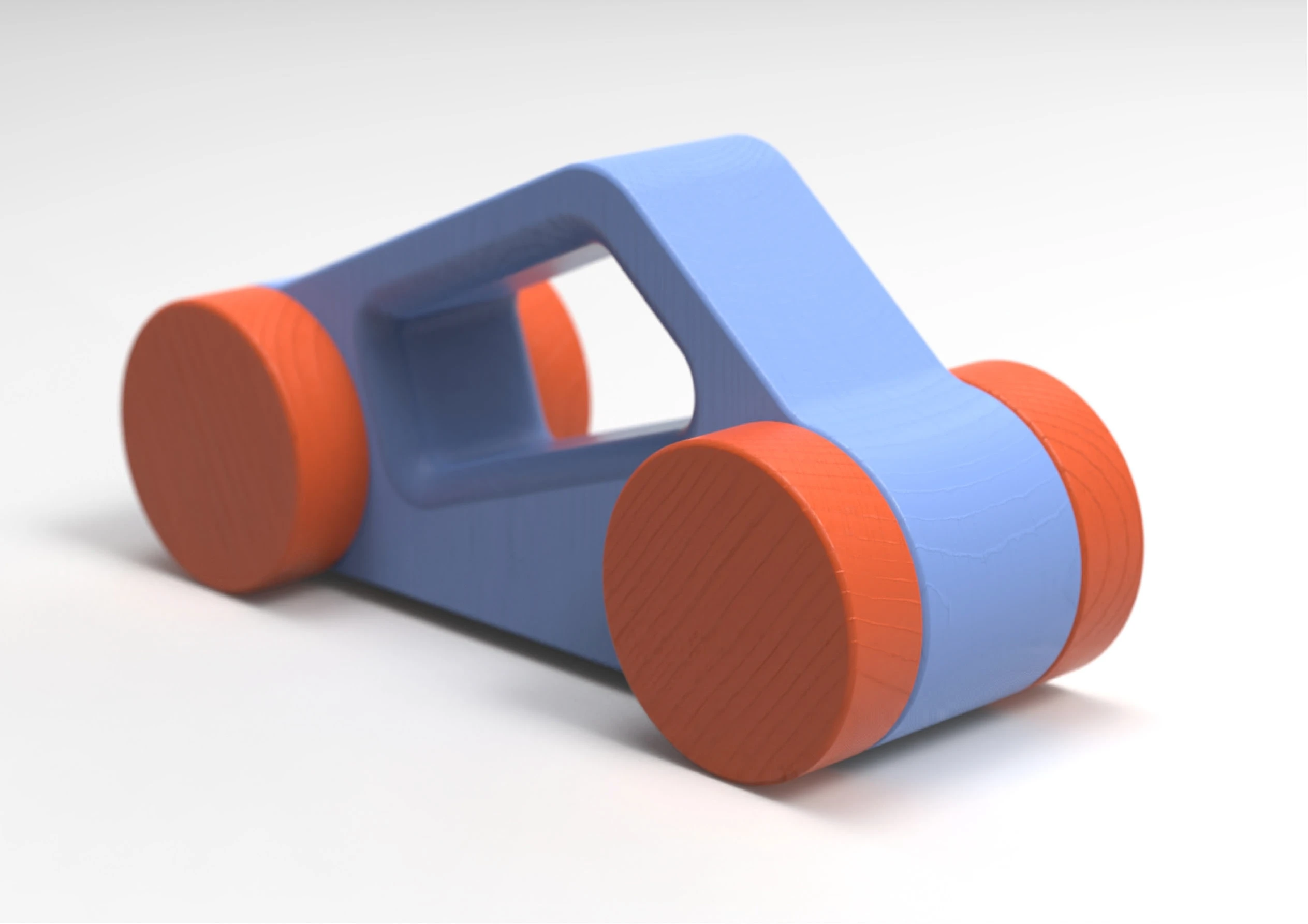 Машинка из дерева — Изображение №5 — 3D, Промдизайн на Dprofile