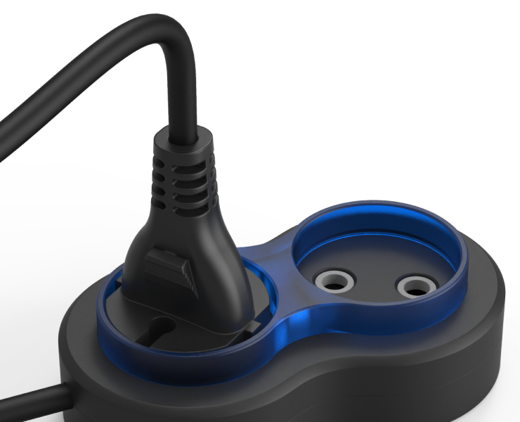 Удлинитель бытовой — 3D, Промдизайн на Dprofile