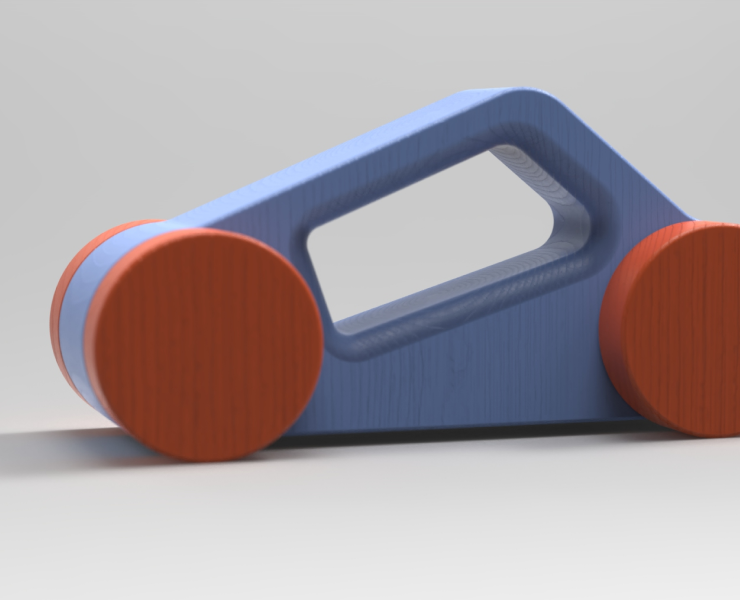 Машинка из дерева на Dprofile