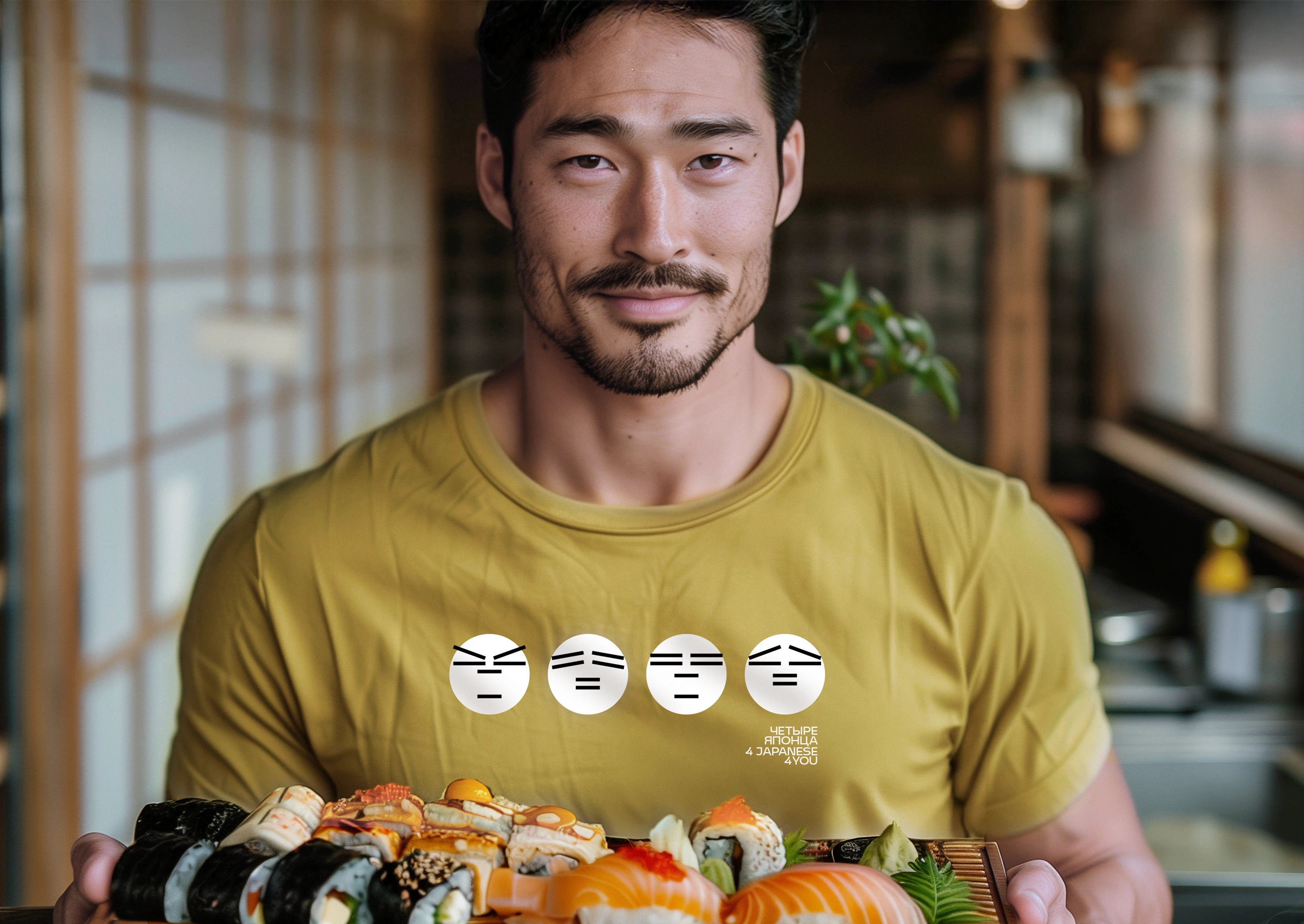 Фестиваль японской кухни "4 JAPANESE. 4 YOU" — Изображение №4 — Брендинг, Графика на Dprofile