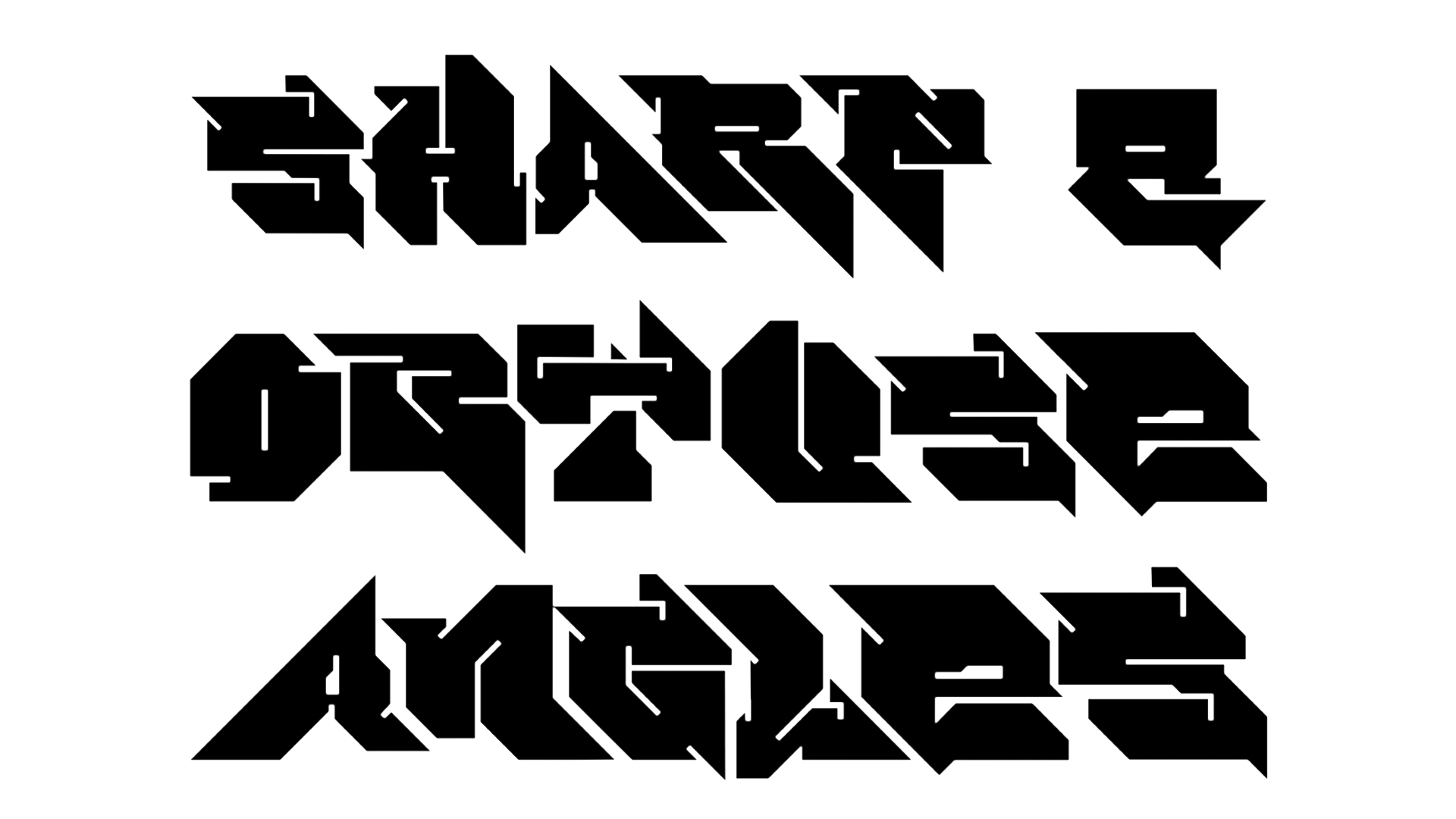 BAIS TYPEFACE — Изображение №5 — Графика на Dprofile