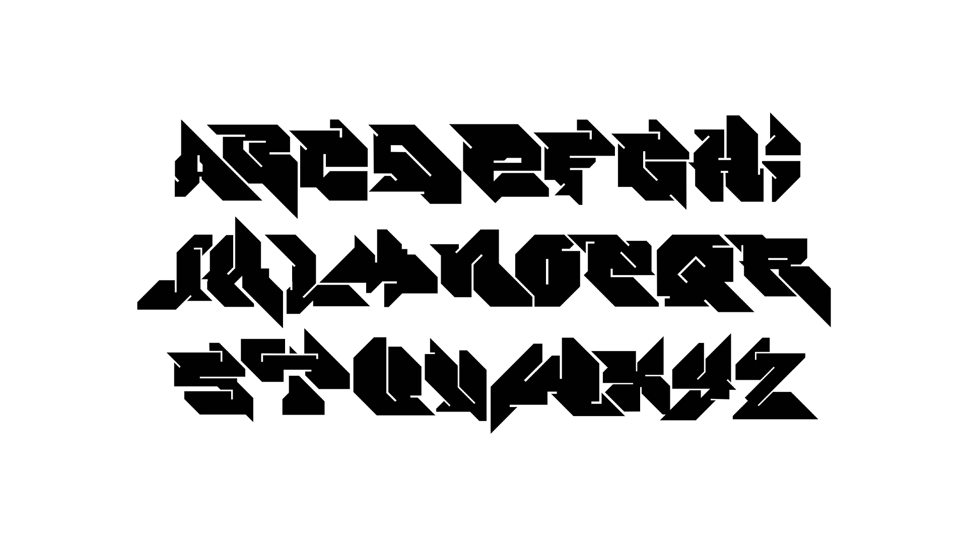 BAIS TYPEFACE — Изображение №3 — Графика на Dprofile